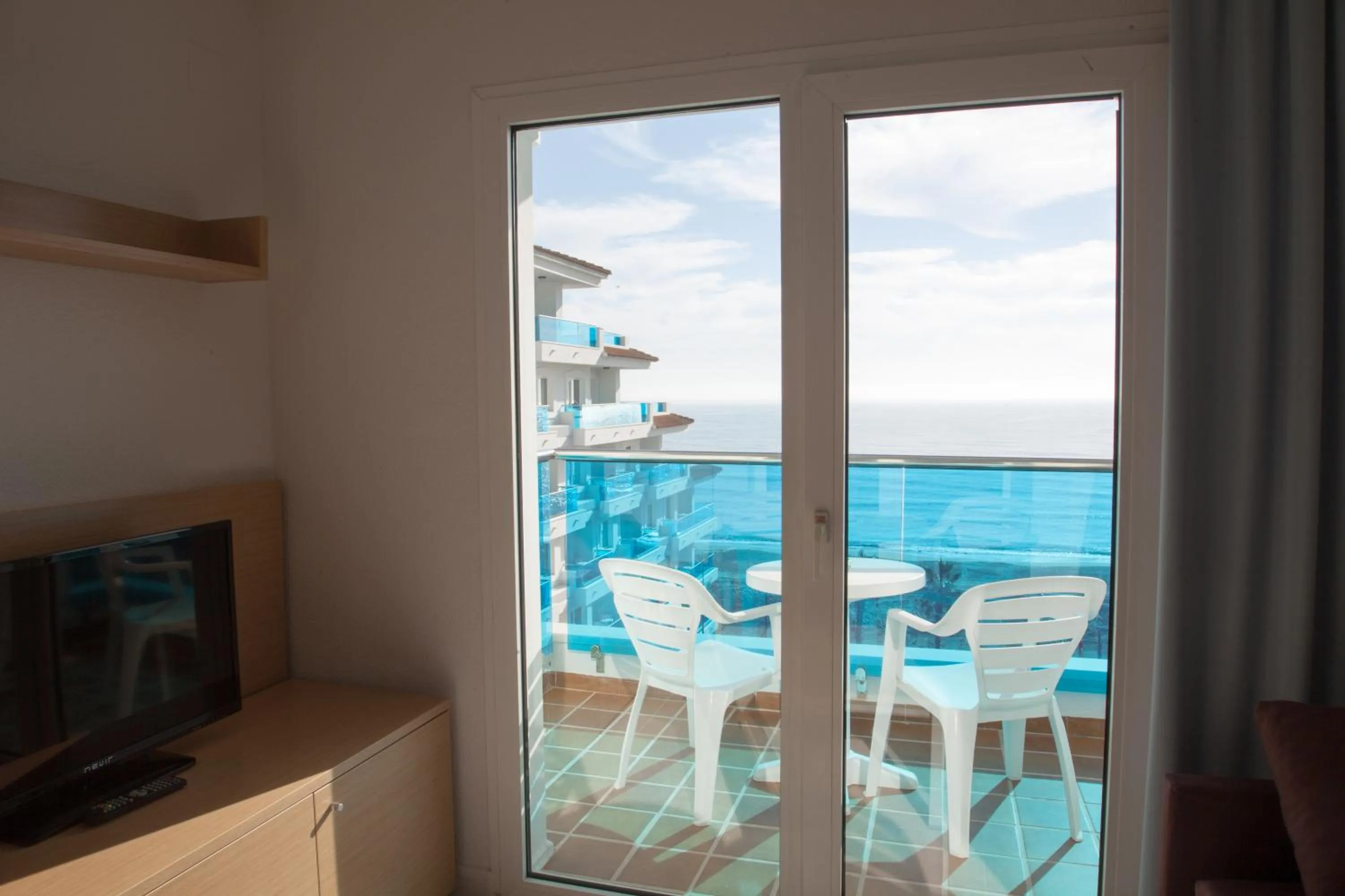 Sea view in Aparthotel Acuazul