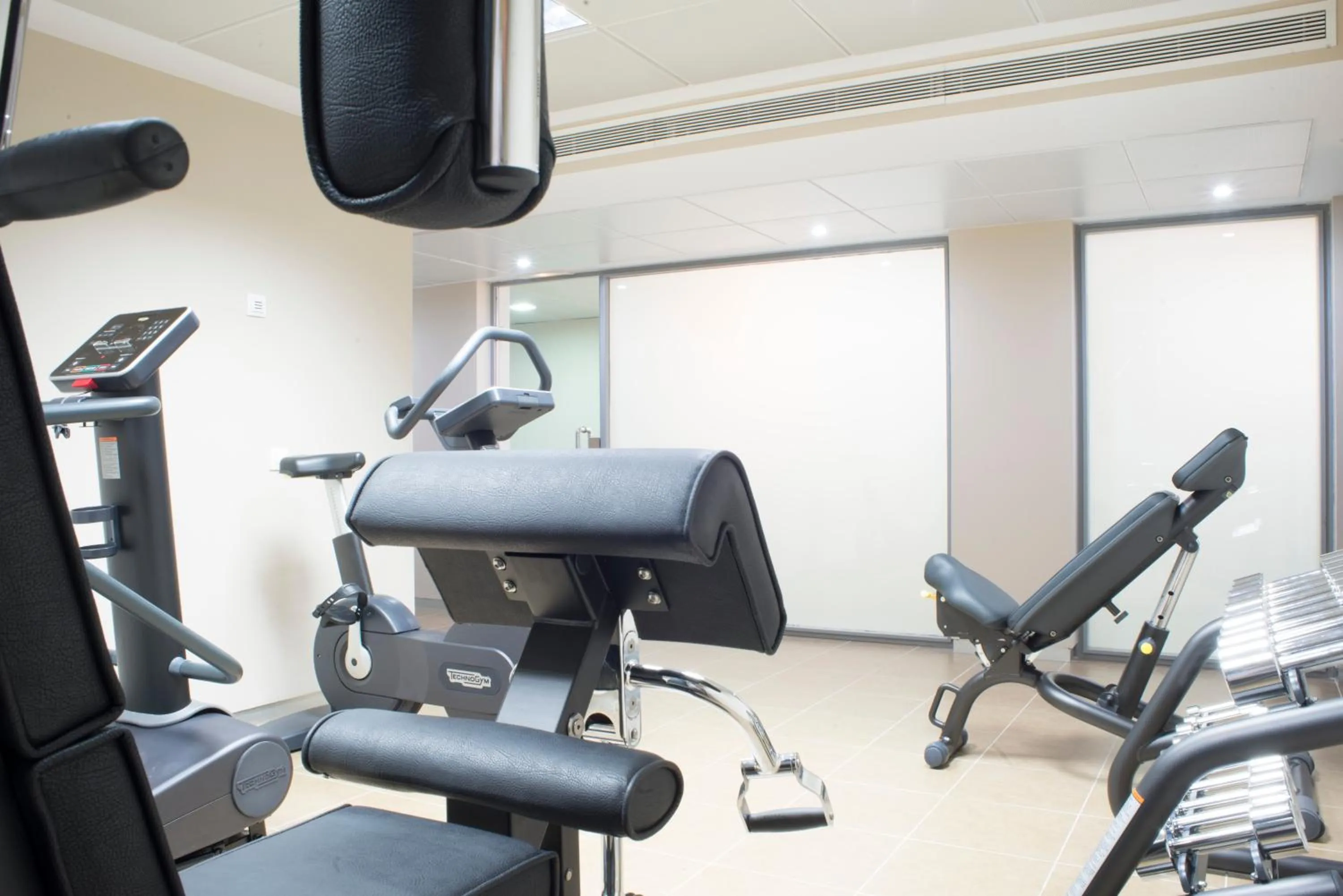Fitness centre/facilities in Aparthotel Acualandia