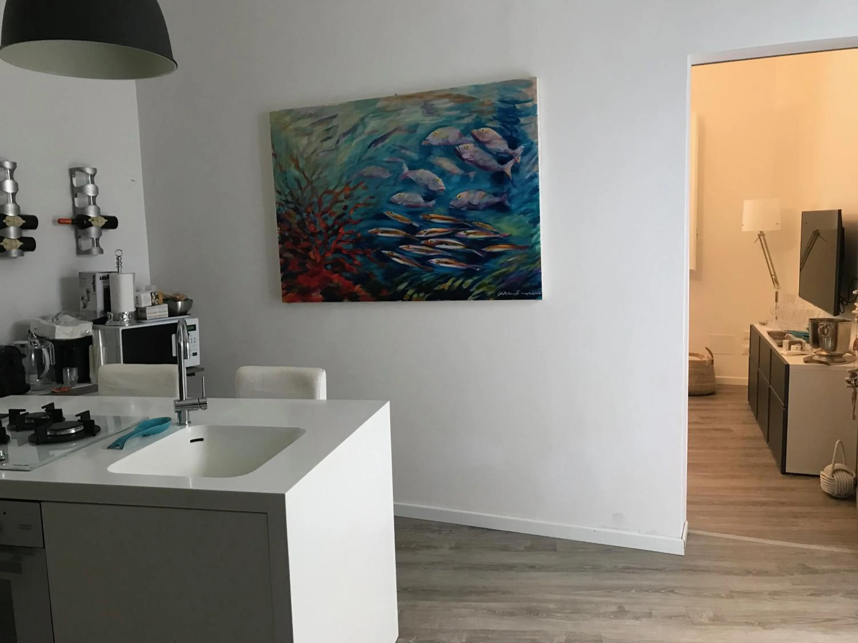 Kitchen or kitchenette in Casa del Limone