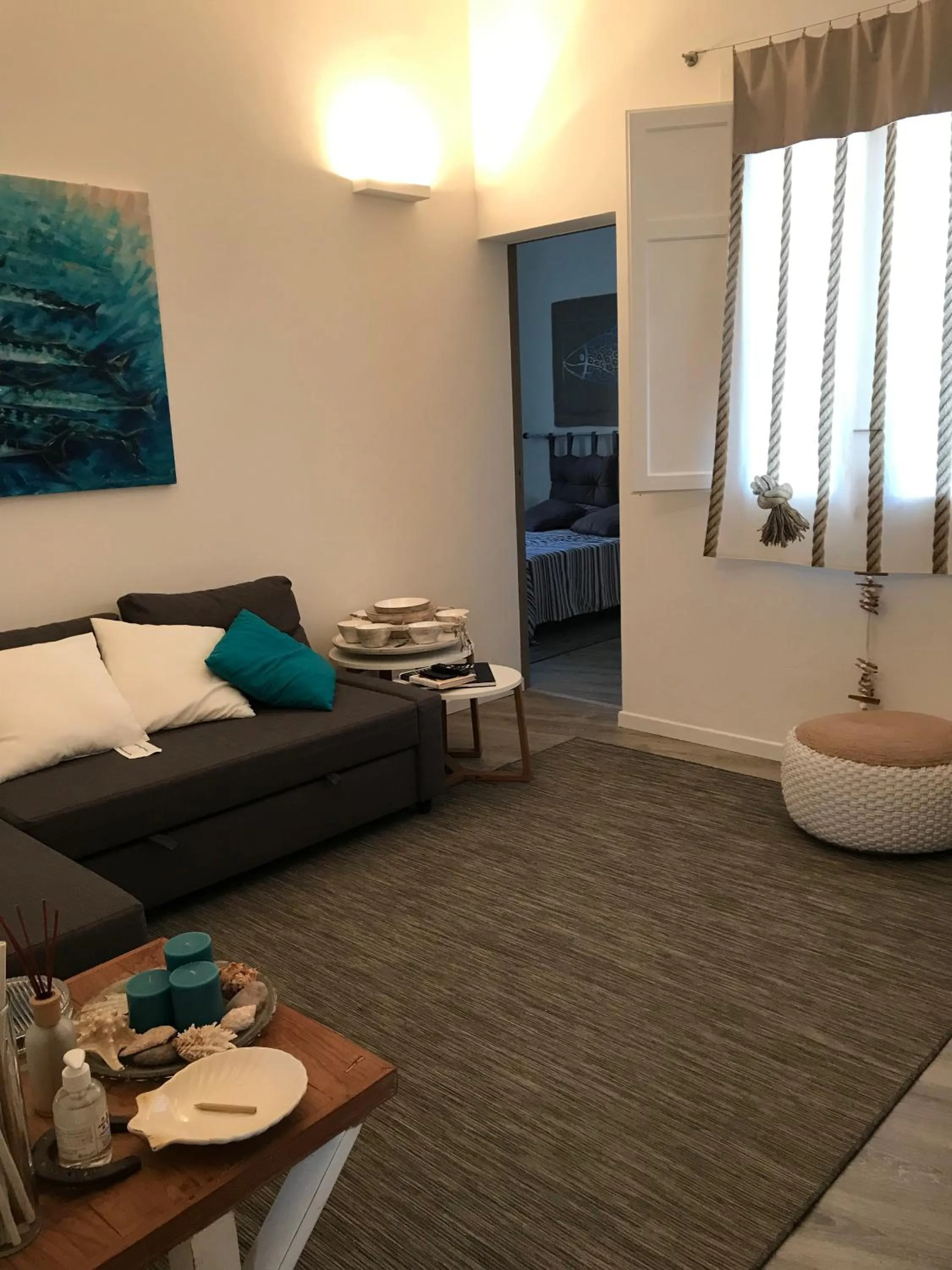 Living room in Casa del Limone