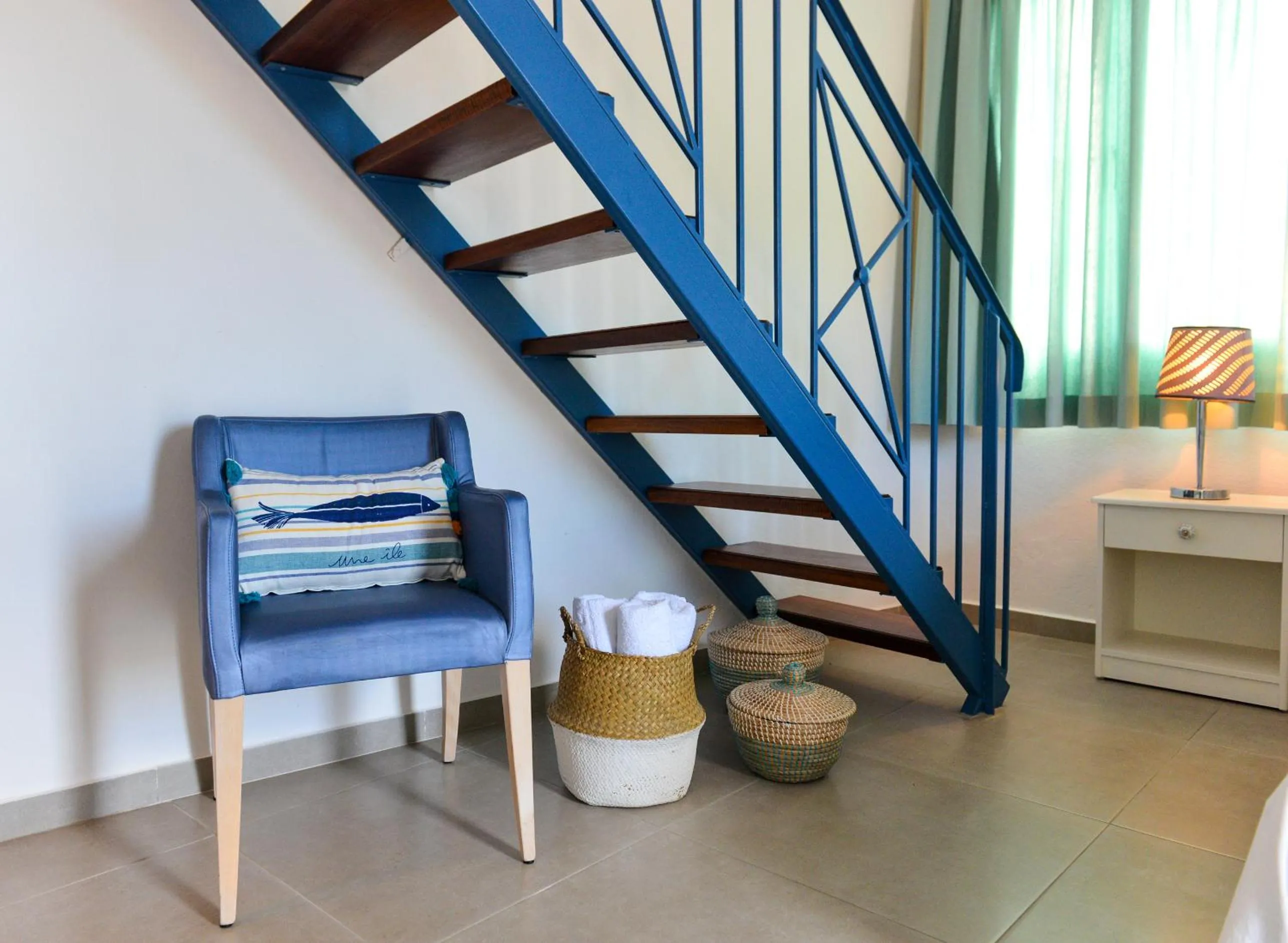 Living room in Iris Skiathos