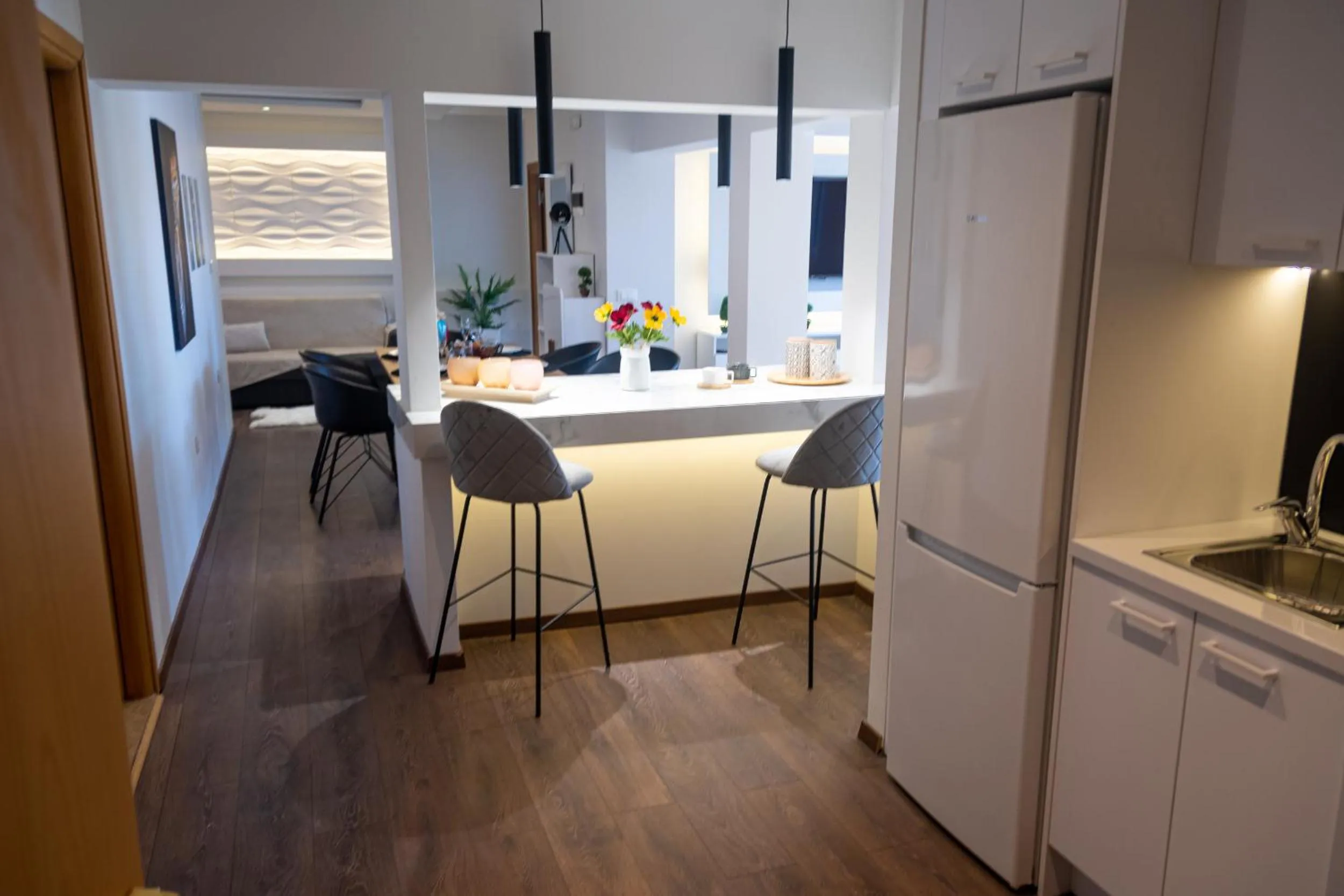 Kitchen/Kitchenette in Lydia Hotel