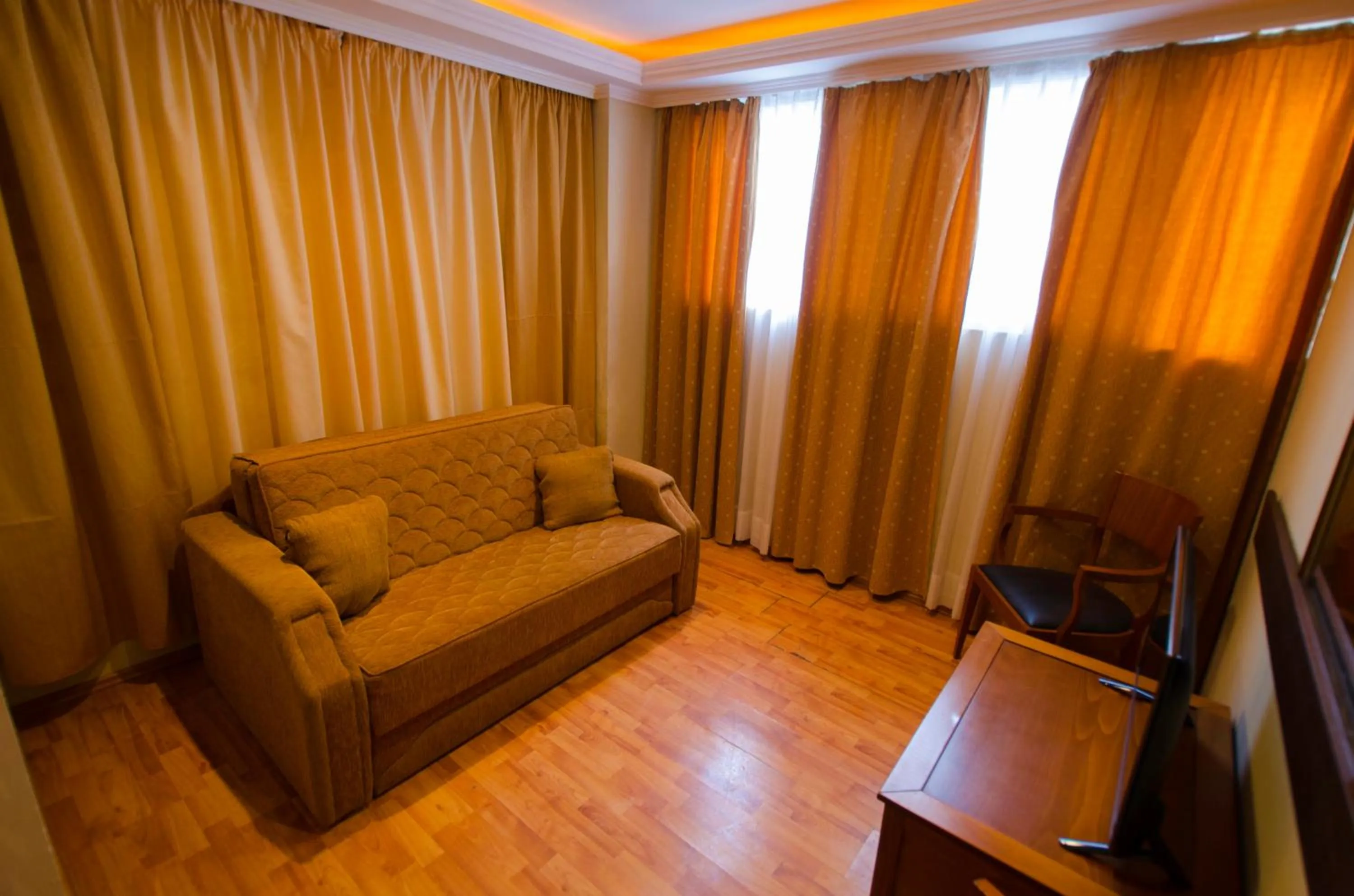 Living room, Seating Area in Lydia Hotel