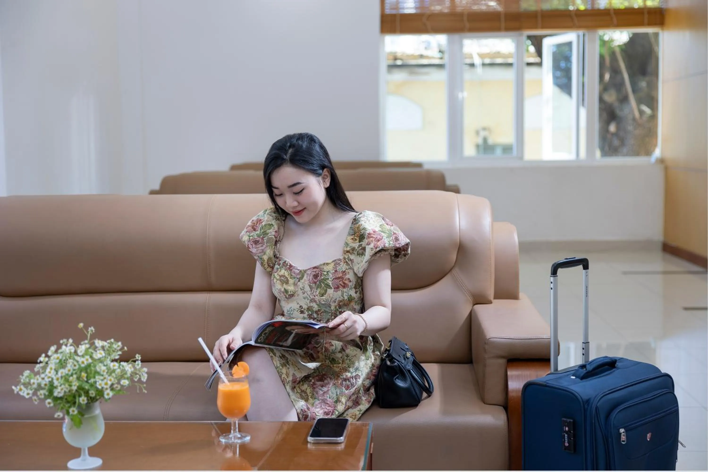 Communal lounge/ TV room in T78 Nha Trang Hotel