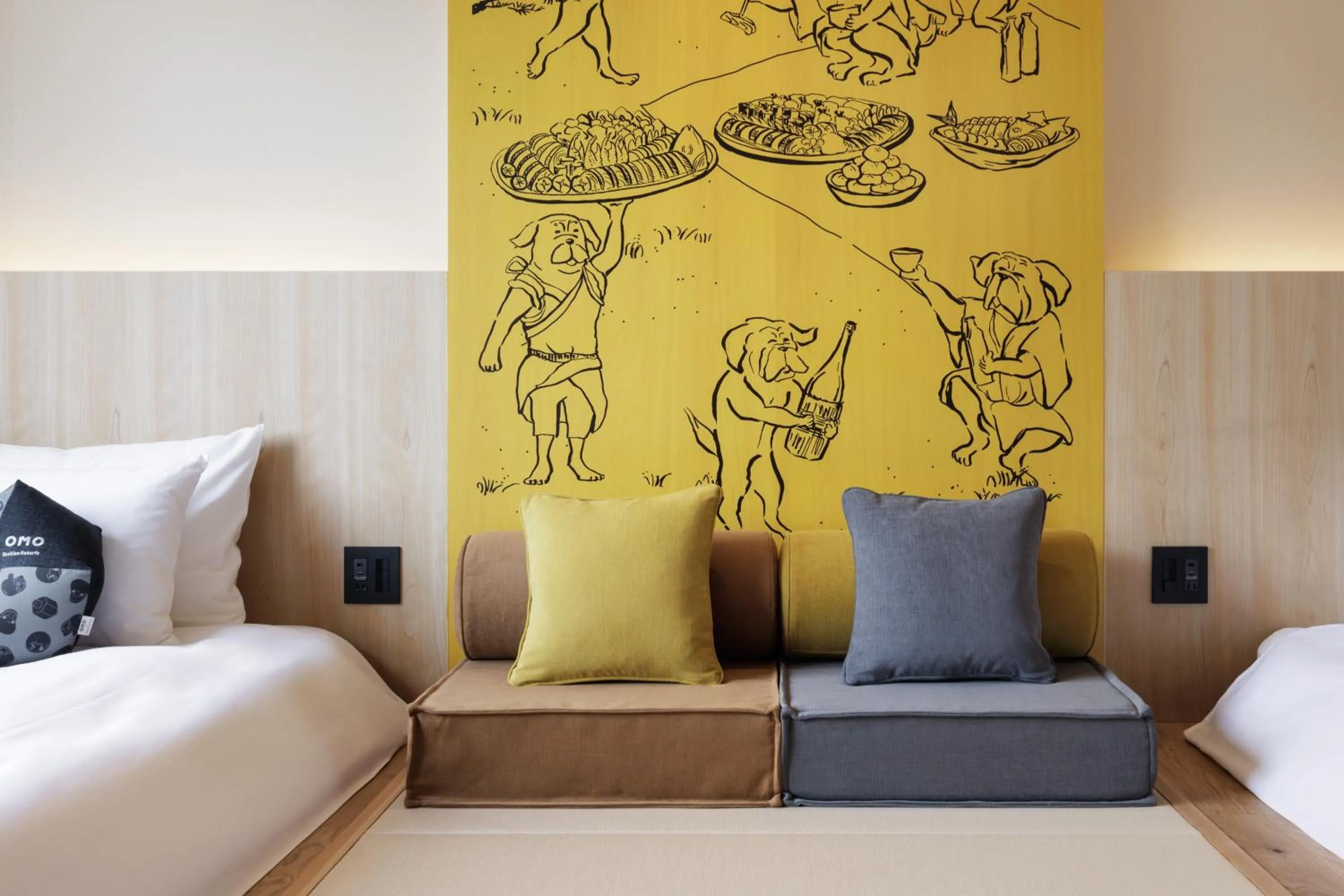 Photo of the whole room, Bed in OMO7 Kochi by Hoshino Resorts