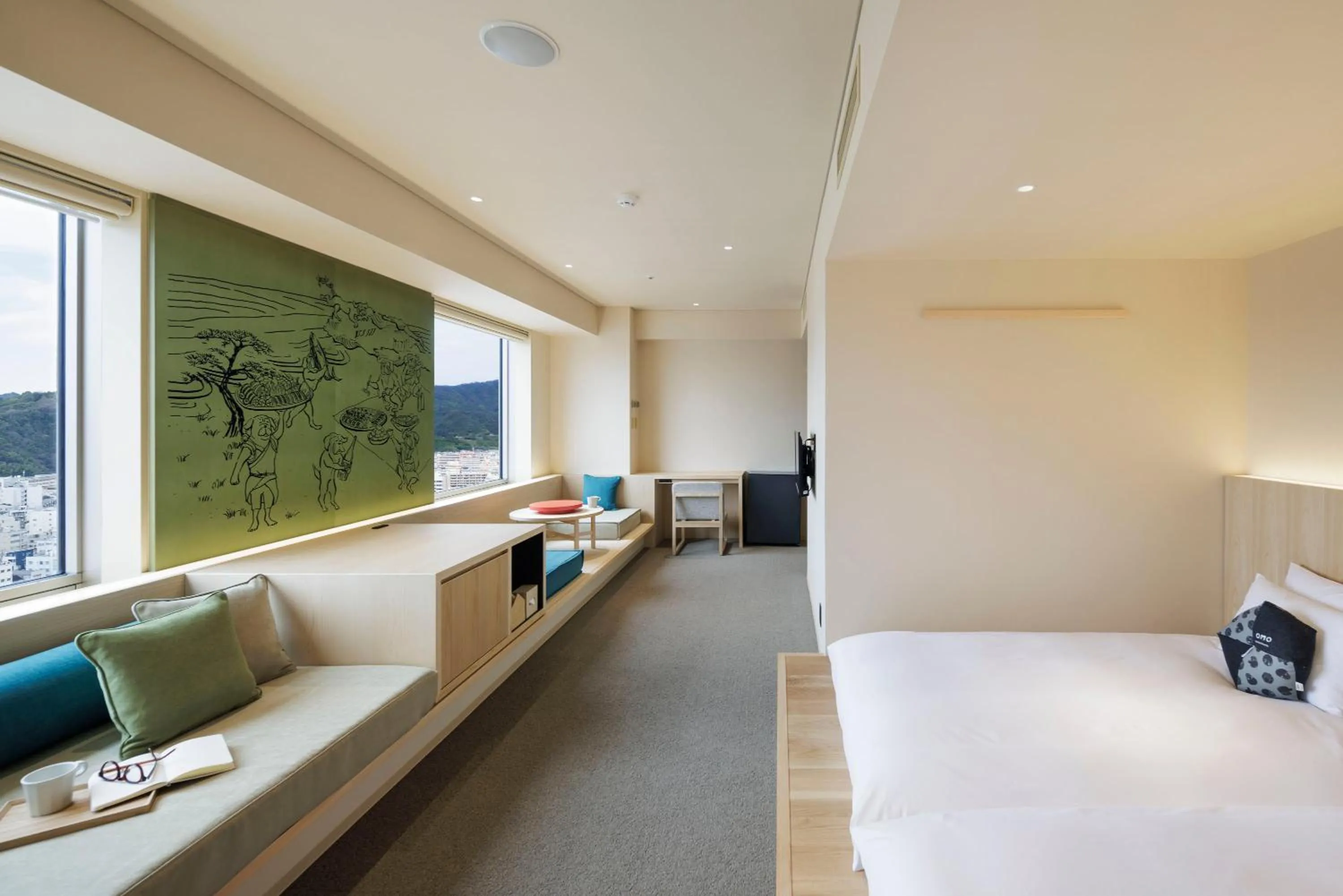 Photo of the whole room, Bed in OMO7 Kochi by Hoshino Resorts