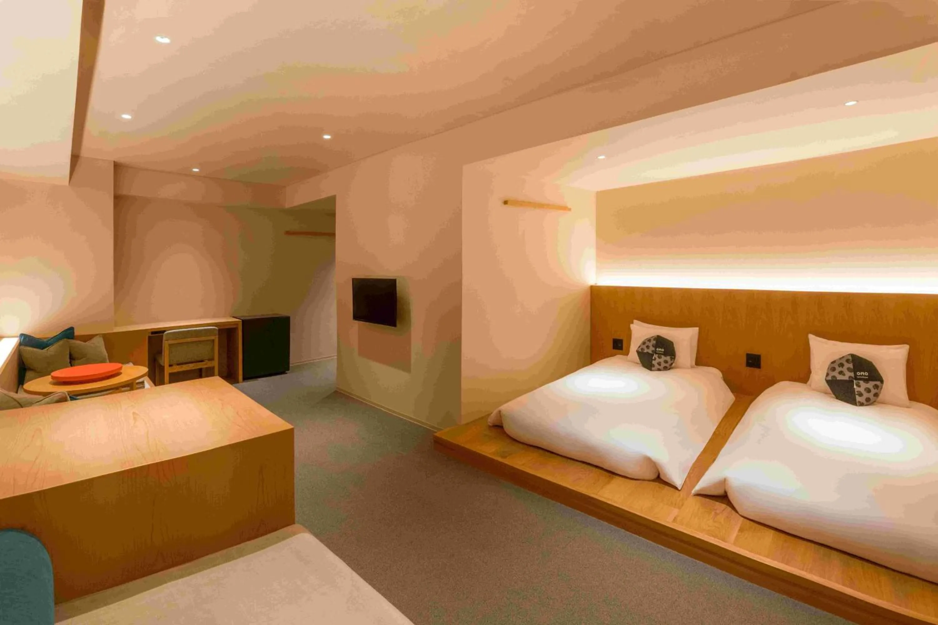 Photo of the whole room, Bed in OMO7 Kochi by Hoshino Resorts