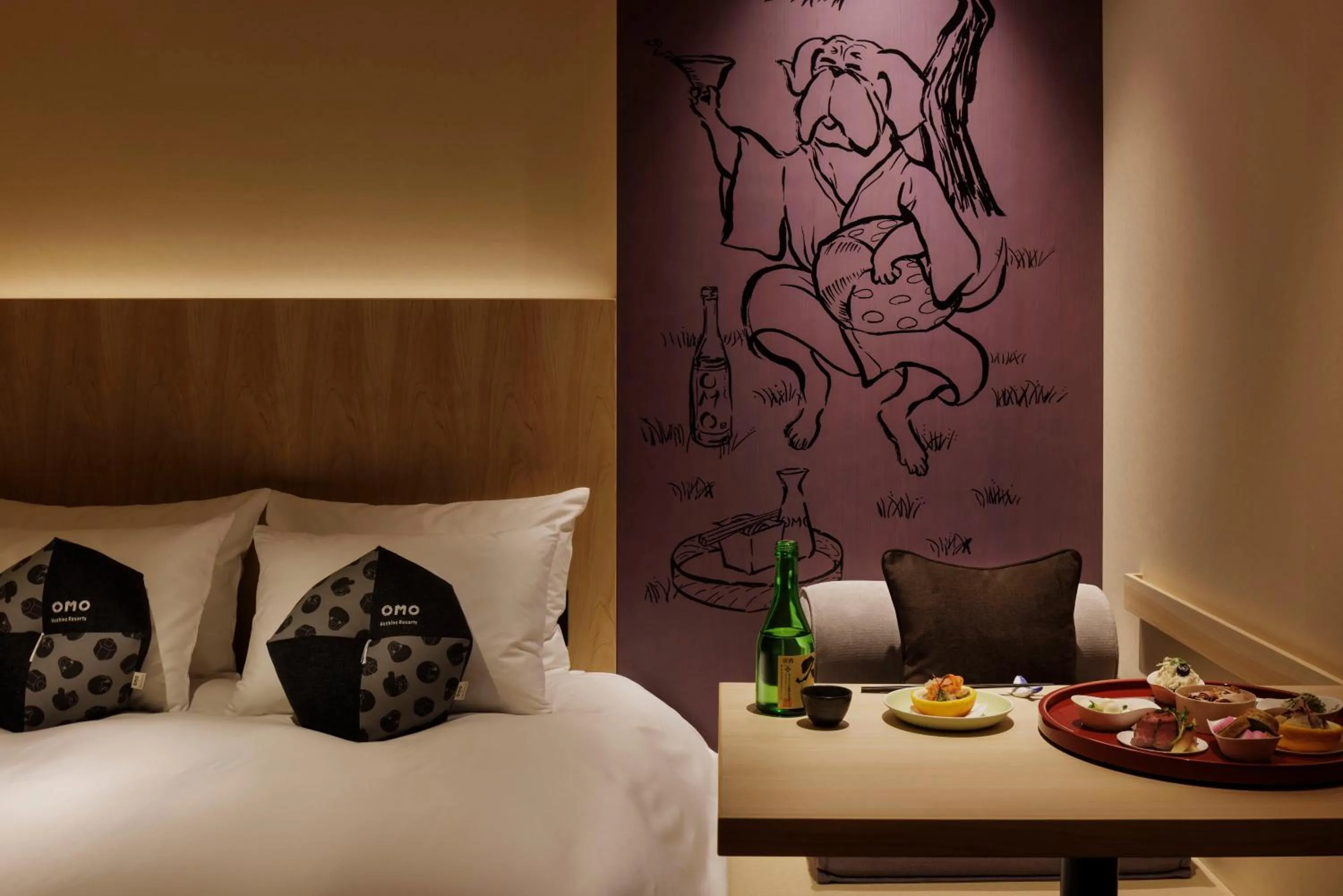 Photo of the whole room, Bed in OMO7 Kochi by Hoshino Resorts