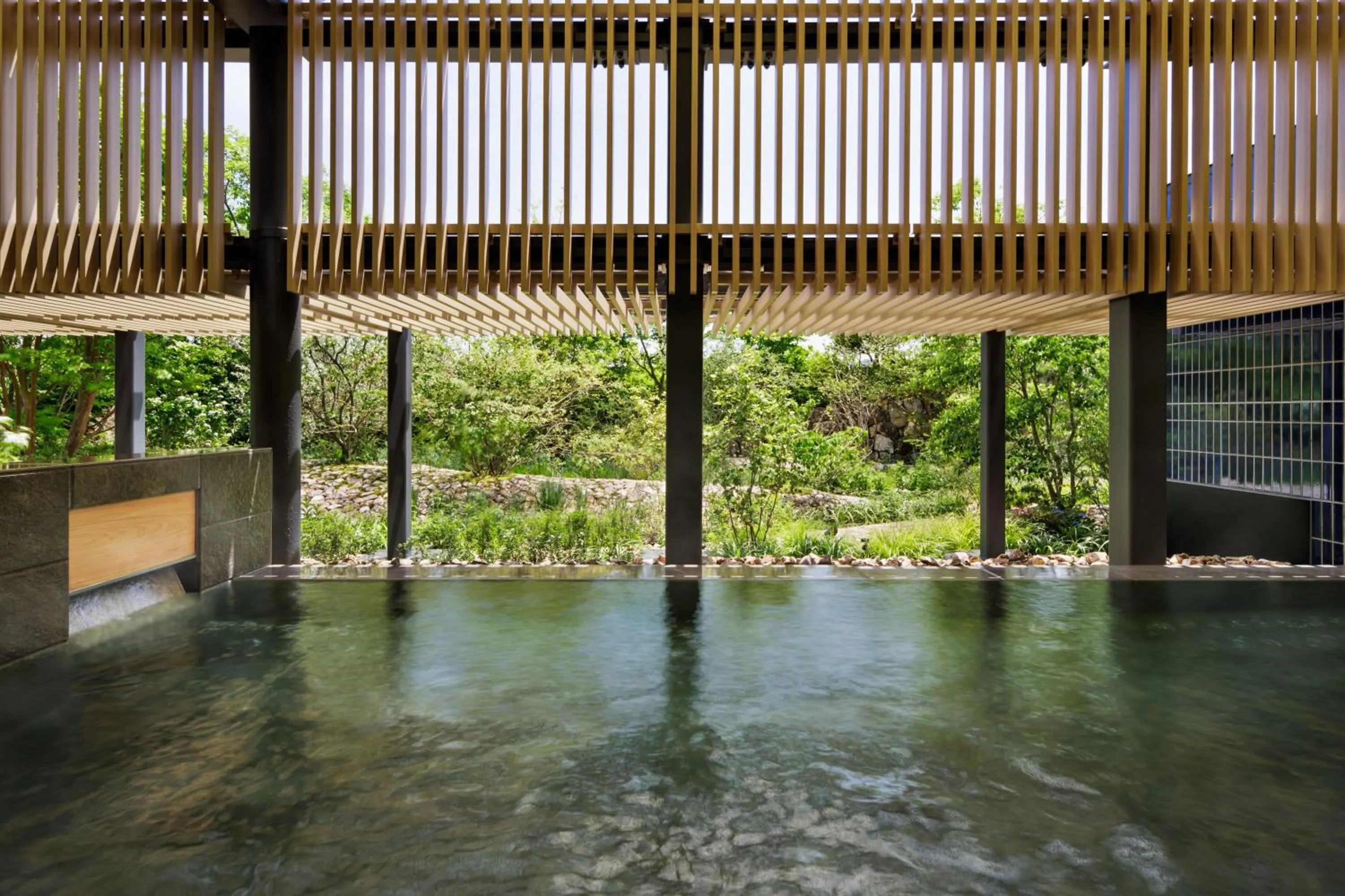 Open Air Bath in OMO7 Kochi by Hoshino Resorts
