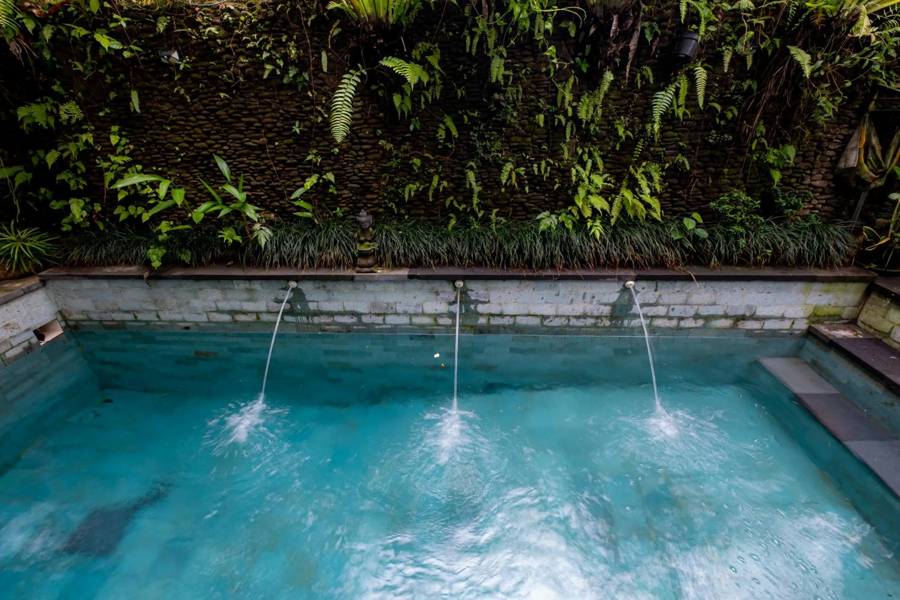 Pool view in Villa Kubu Arya by Supala