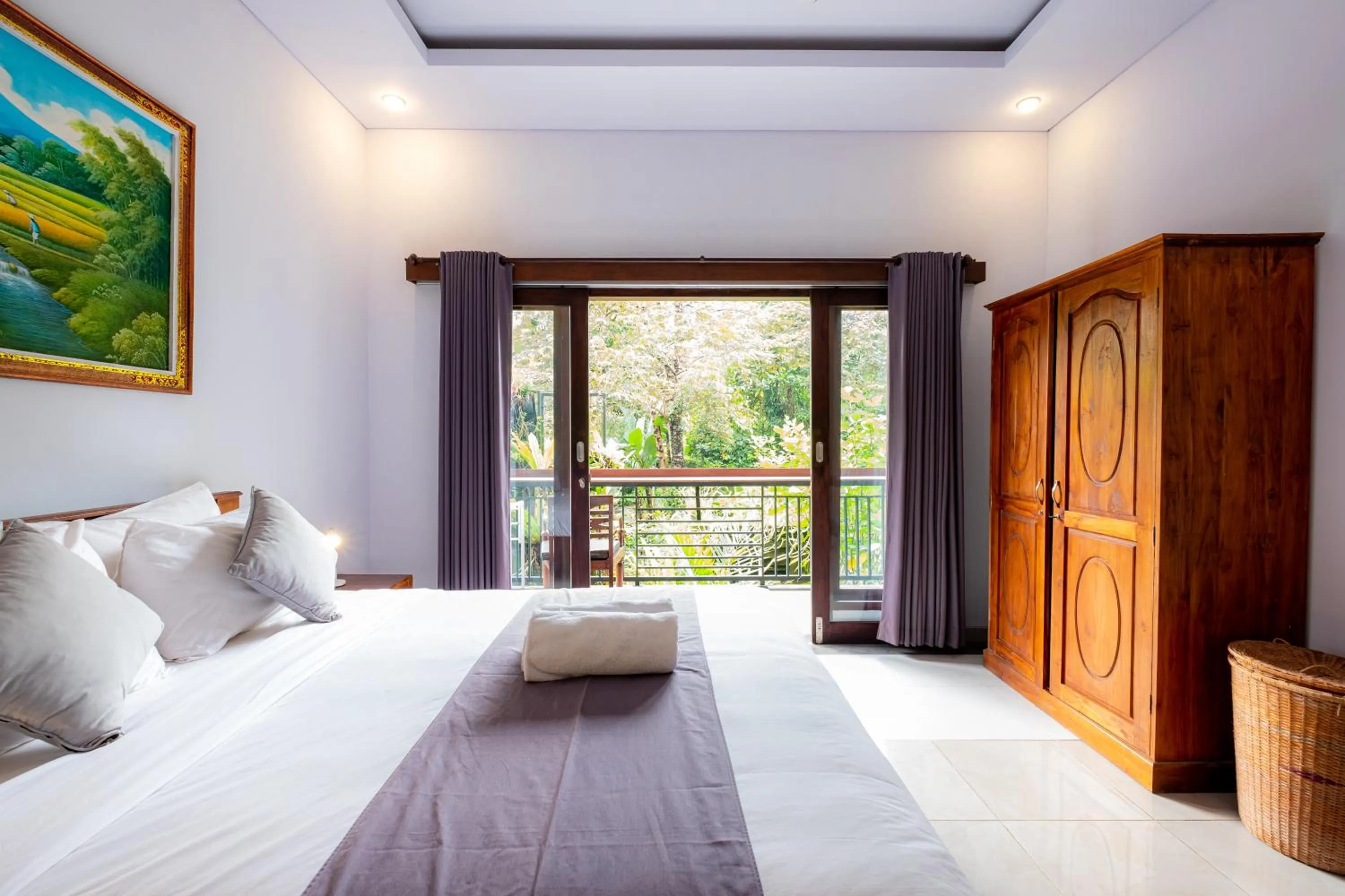 Bed in Villa Kubu Arya by Supala