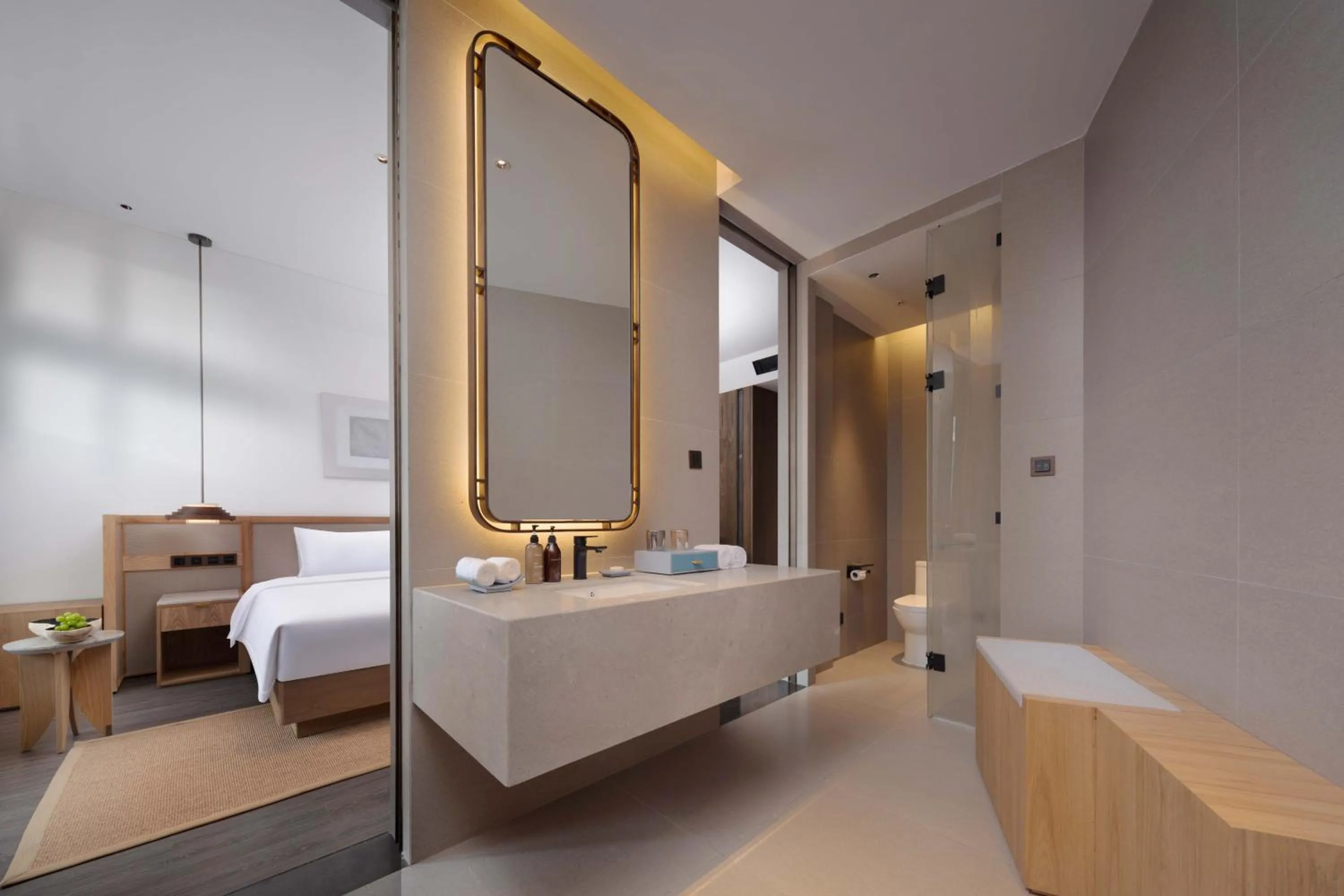 Bedroom, Bed in S&N Hotel Wucheng