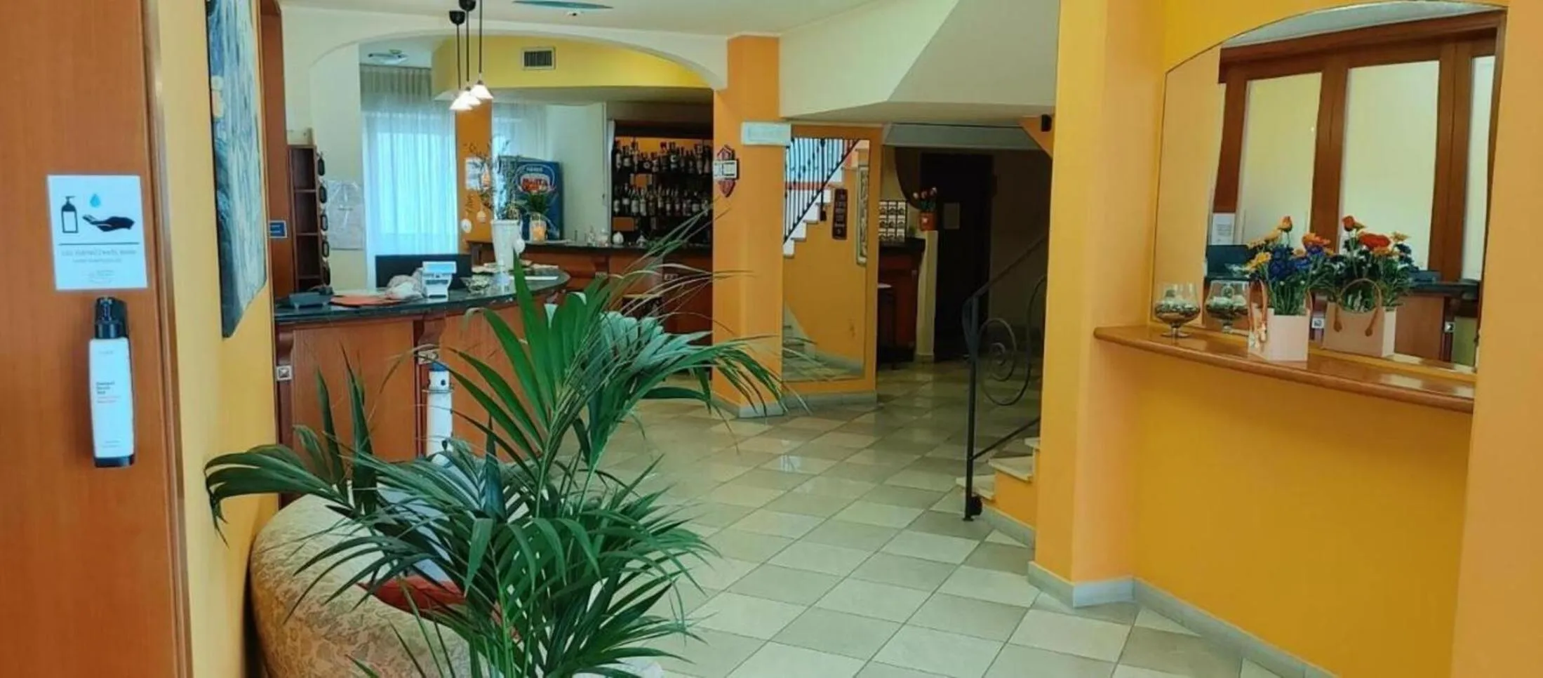 Lobby or reception in Hotel Adriatico