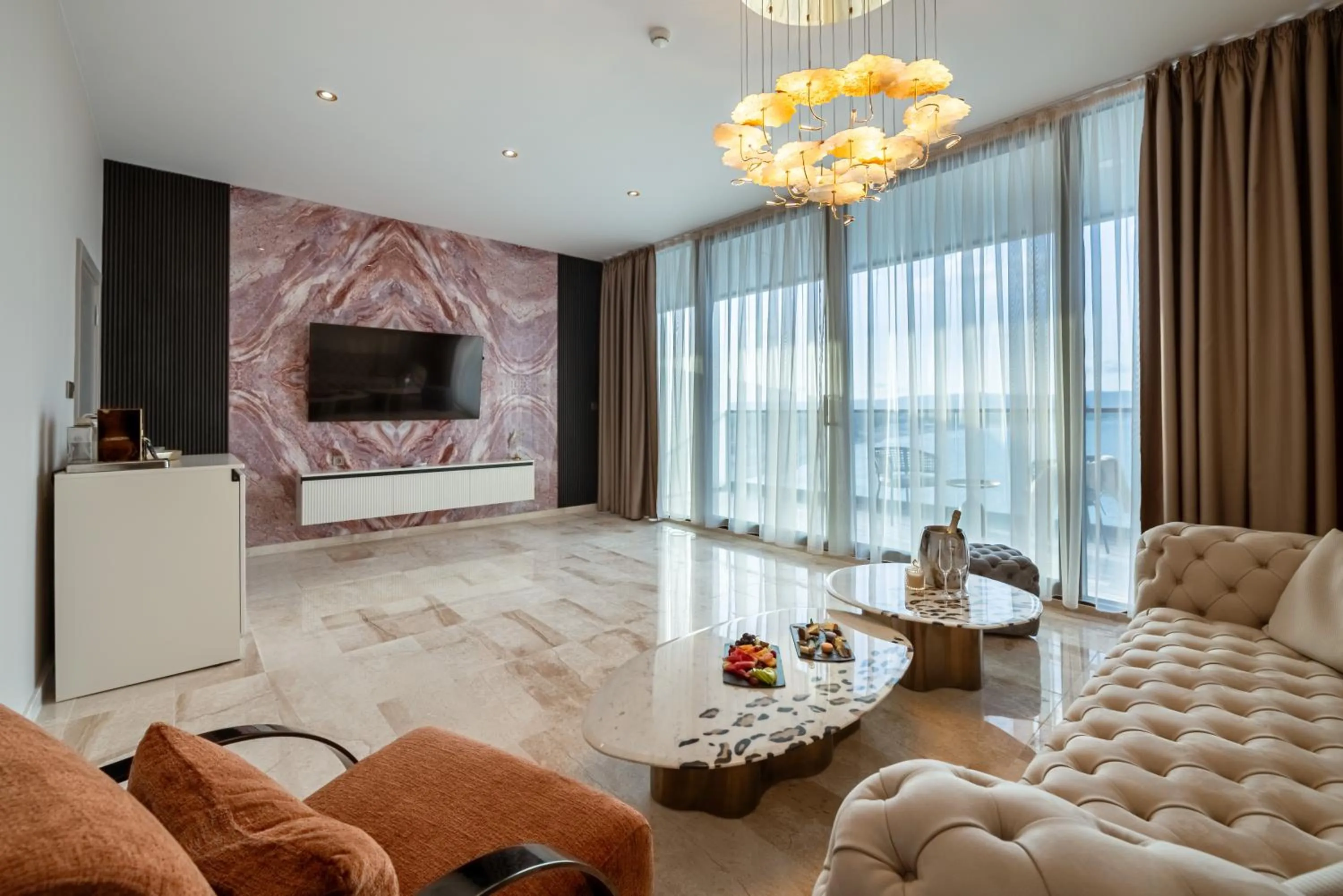 Living room in Paradiso Dreams Hotel