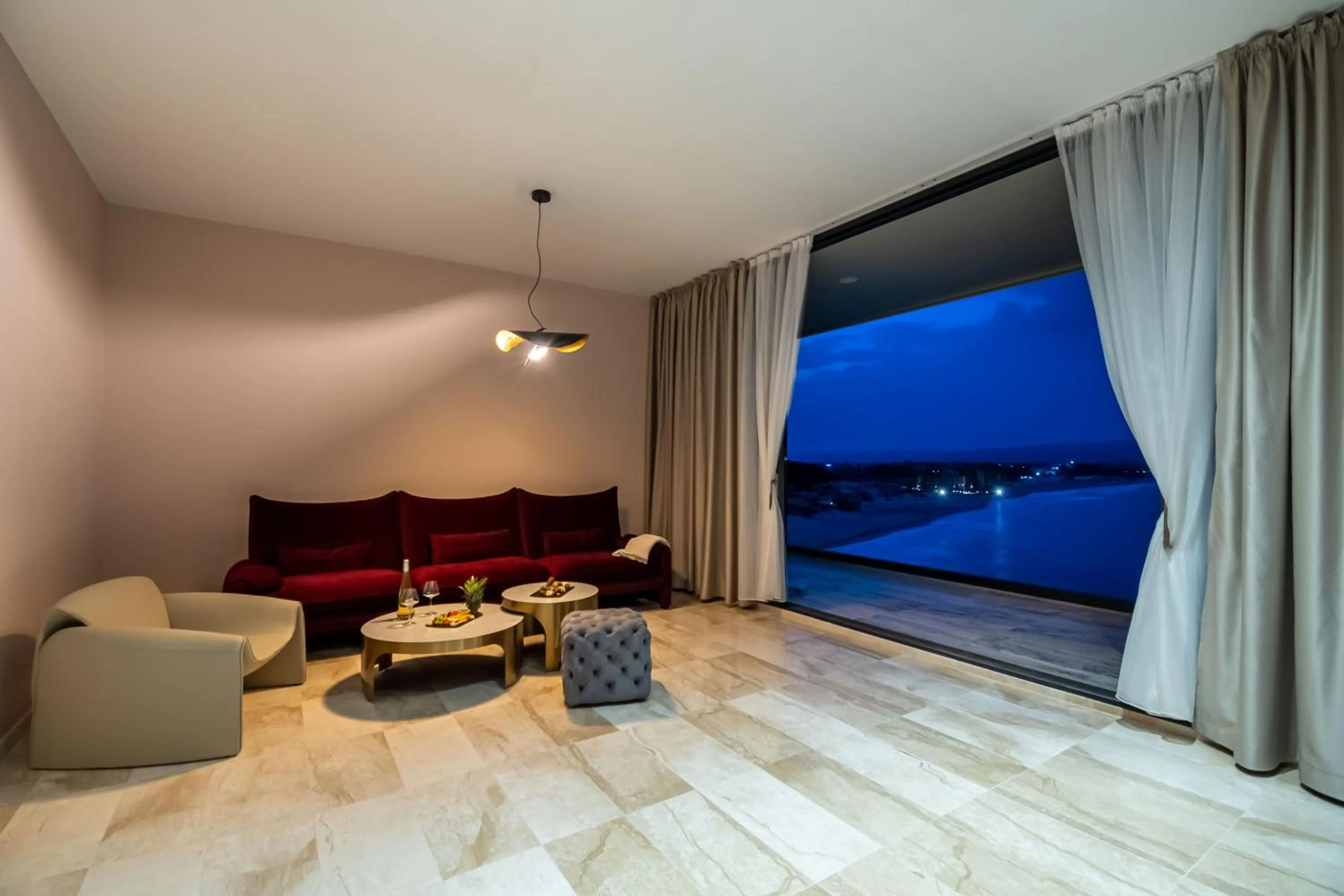 Seating area in Paradiso Dreams Hotel