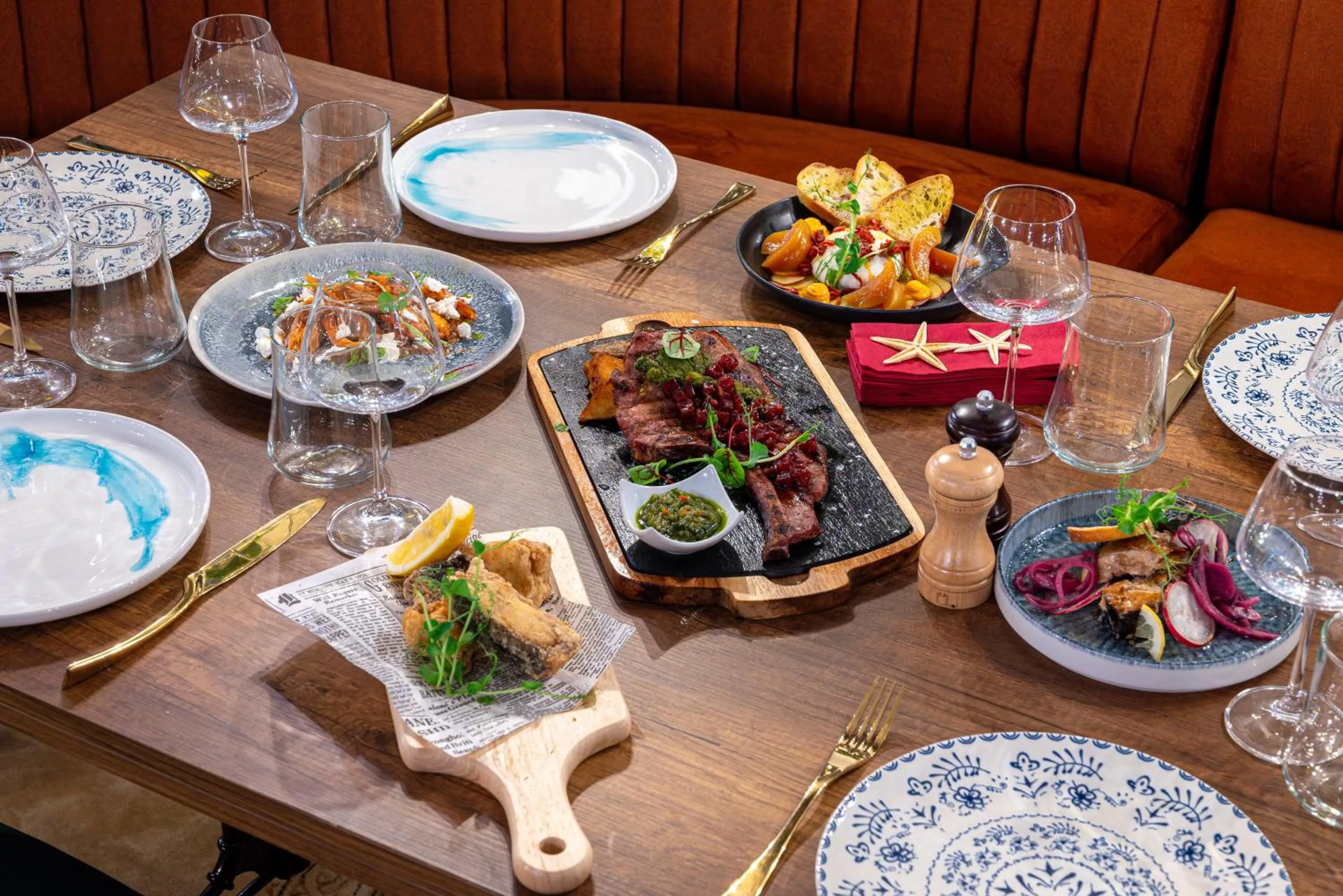 Food in Paradiso Dreams Hotel