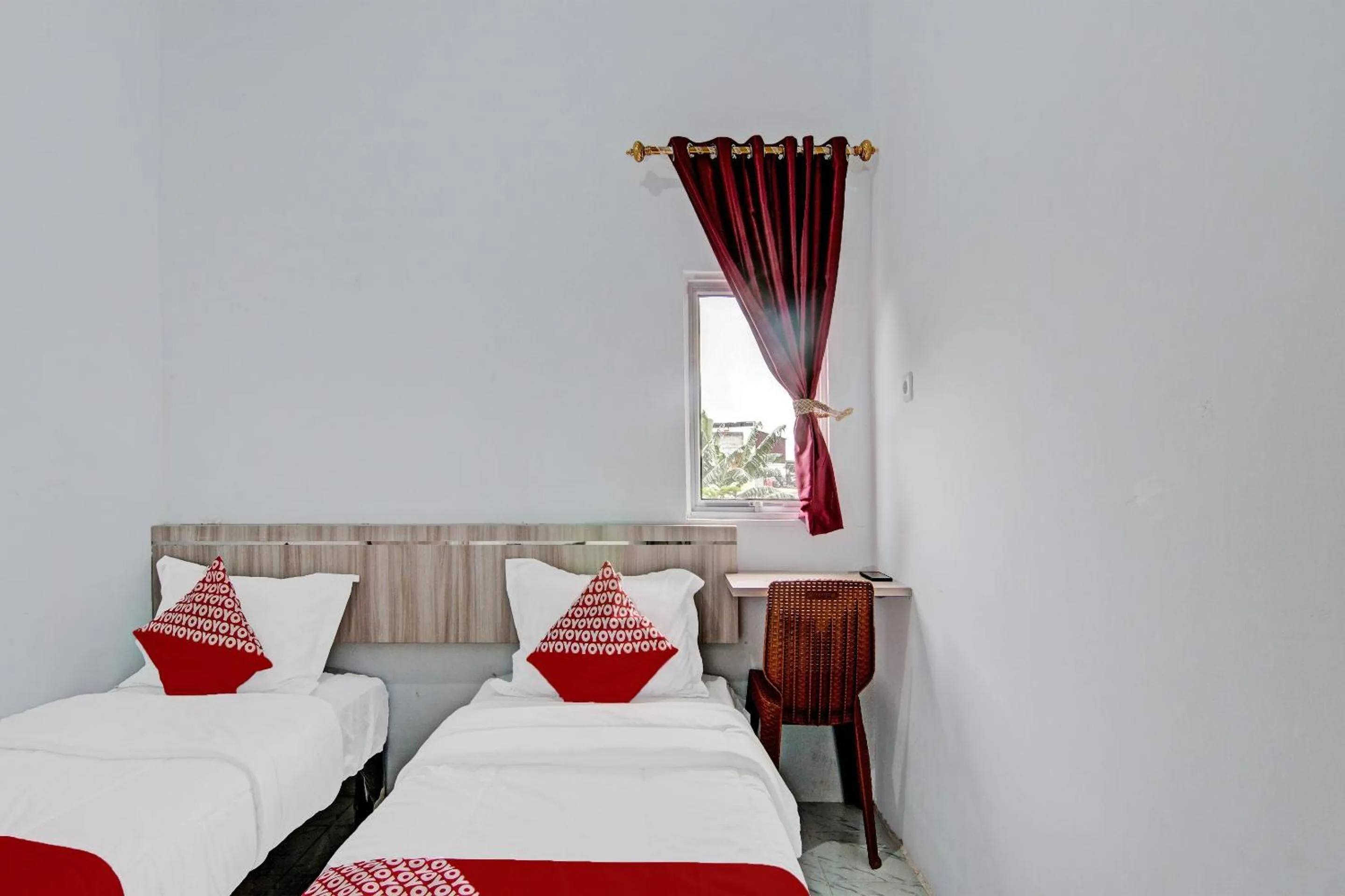 Bedroom in Hotel O Melati Residence Syariah