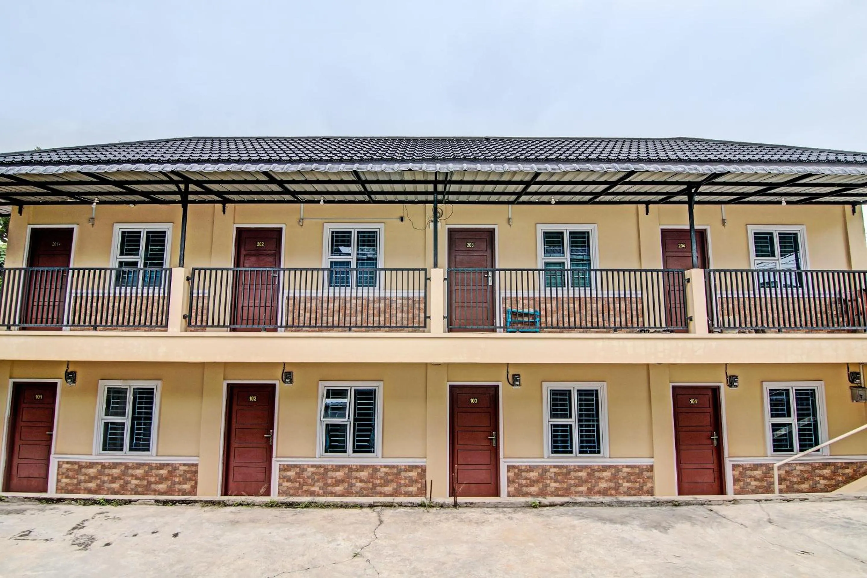 Facade/entrance in Hotel O Melati Residence Syariah