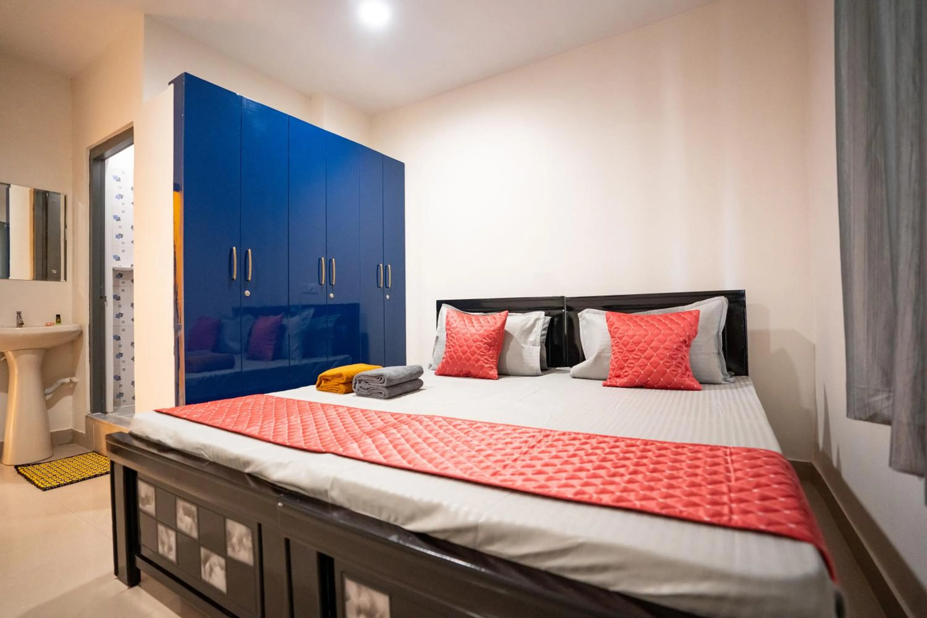 Bed in Yellow Bells Signature HITEC City