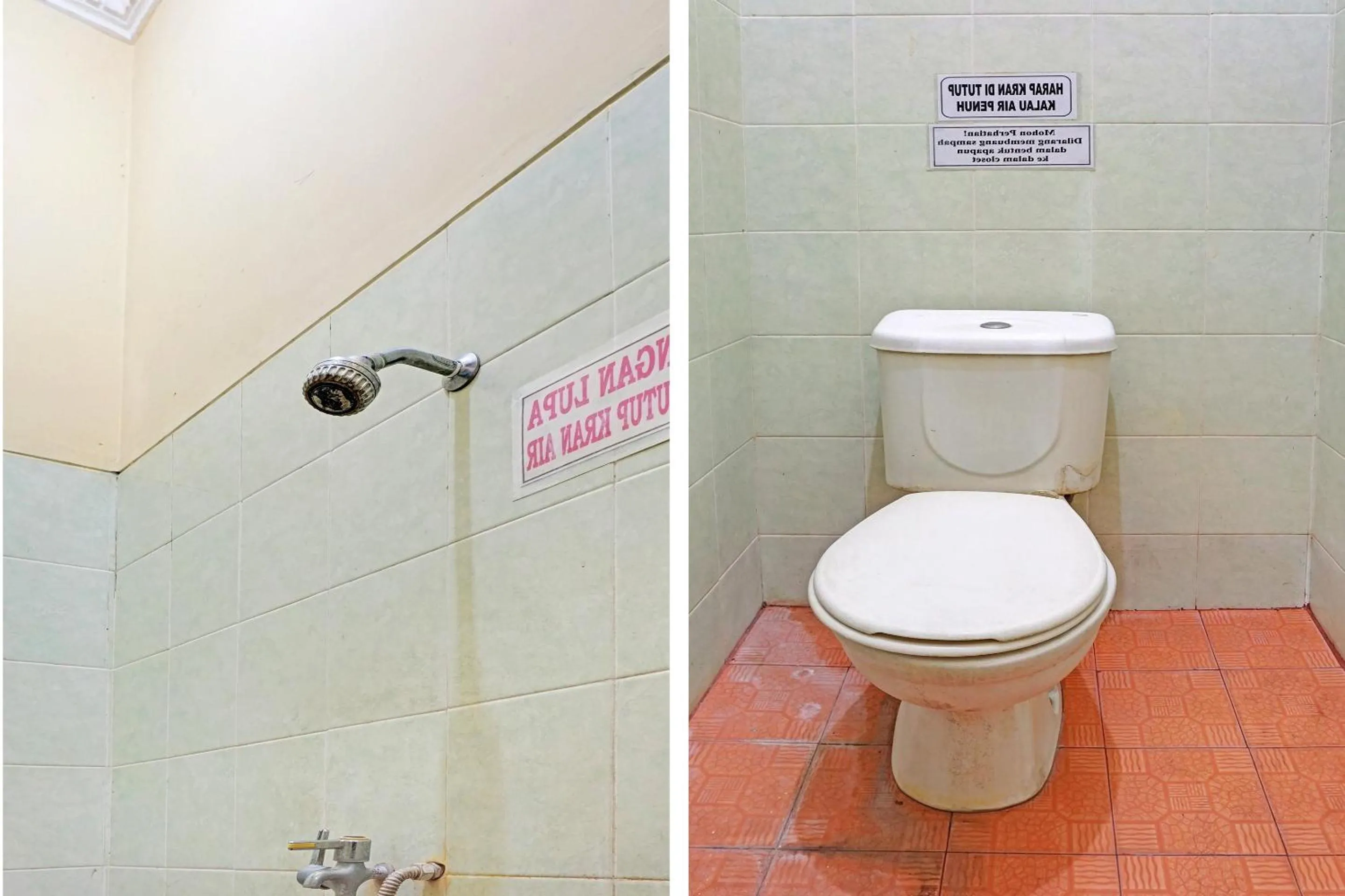 Bathroom in Hotel O Griyo Werdiningsih