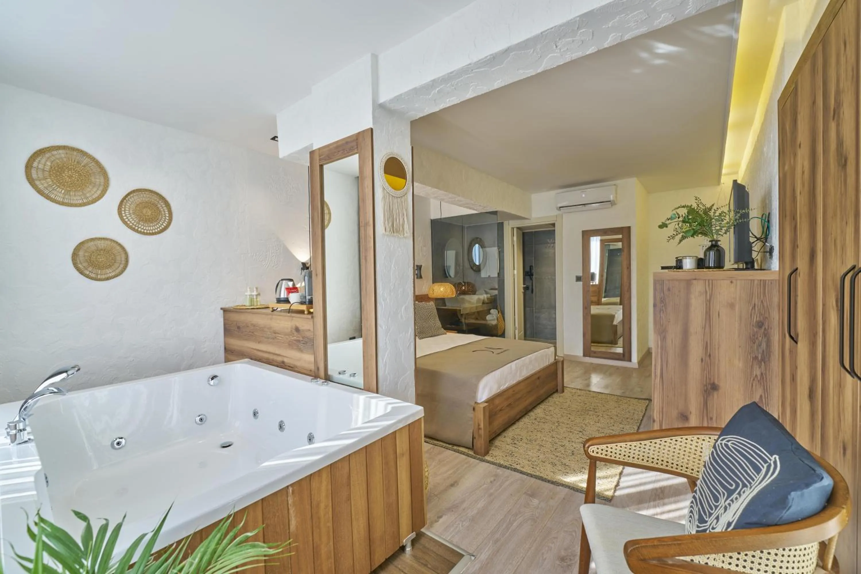 Bathroom, Bed in Der Inn Lara