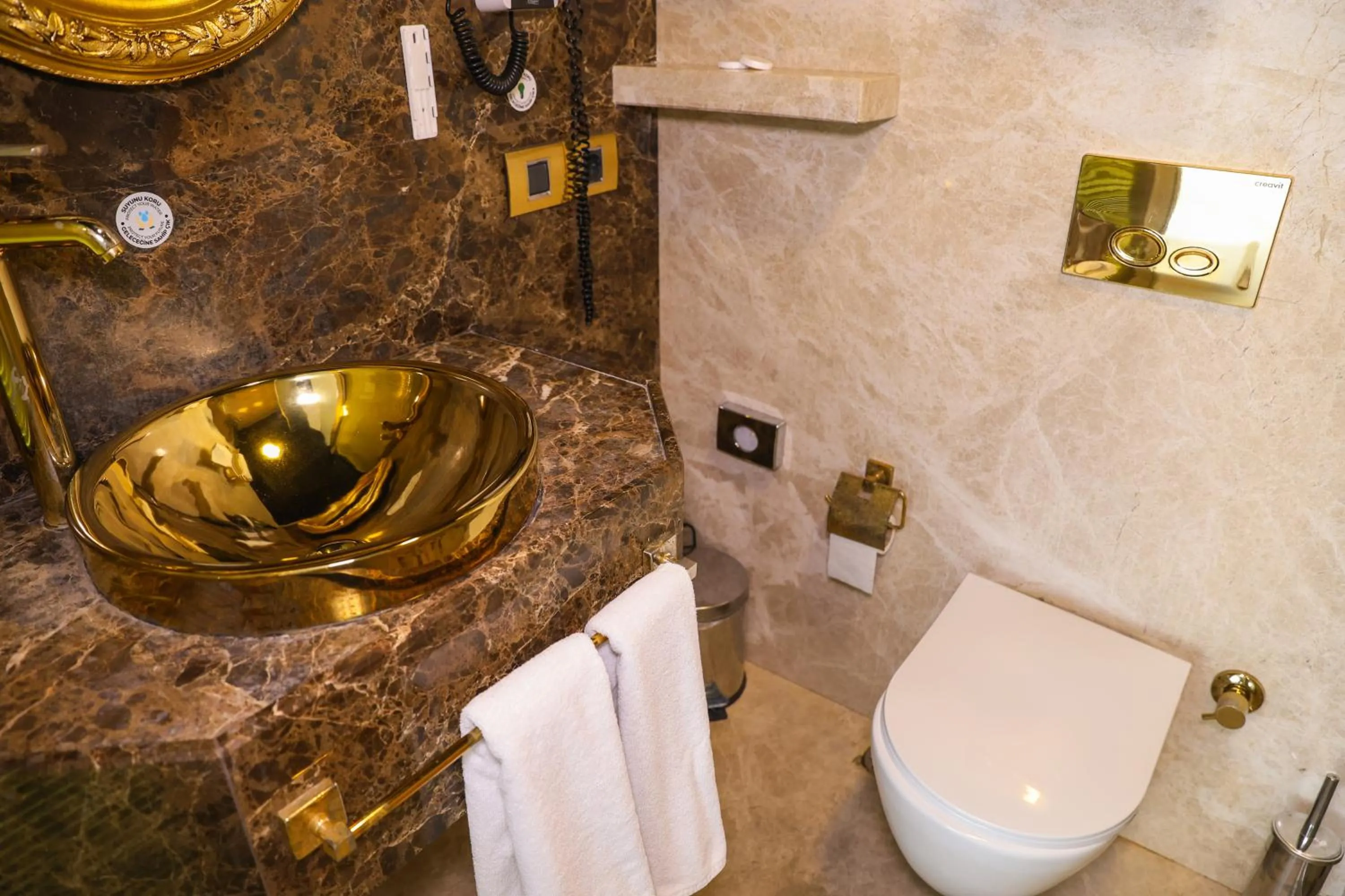 Bathroom in The Hera Platinum Hotel