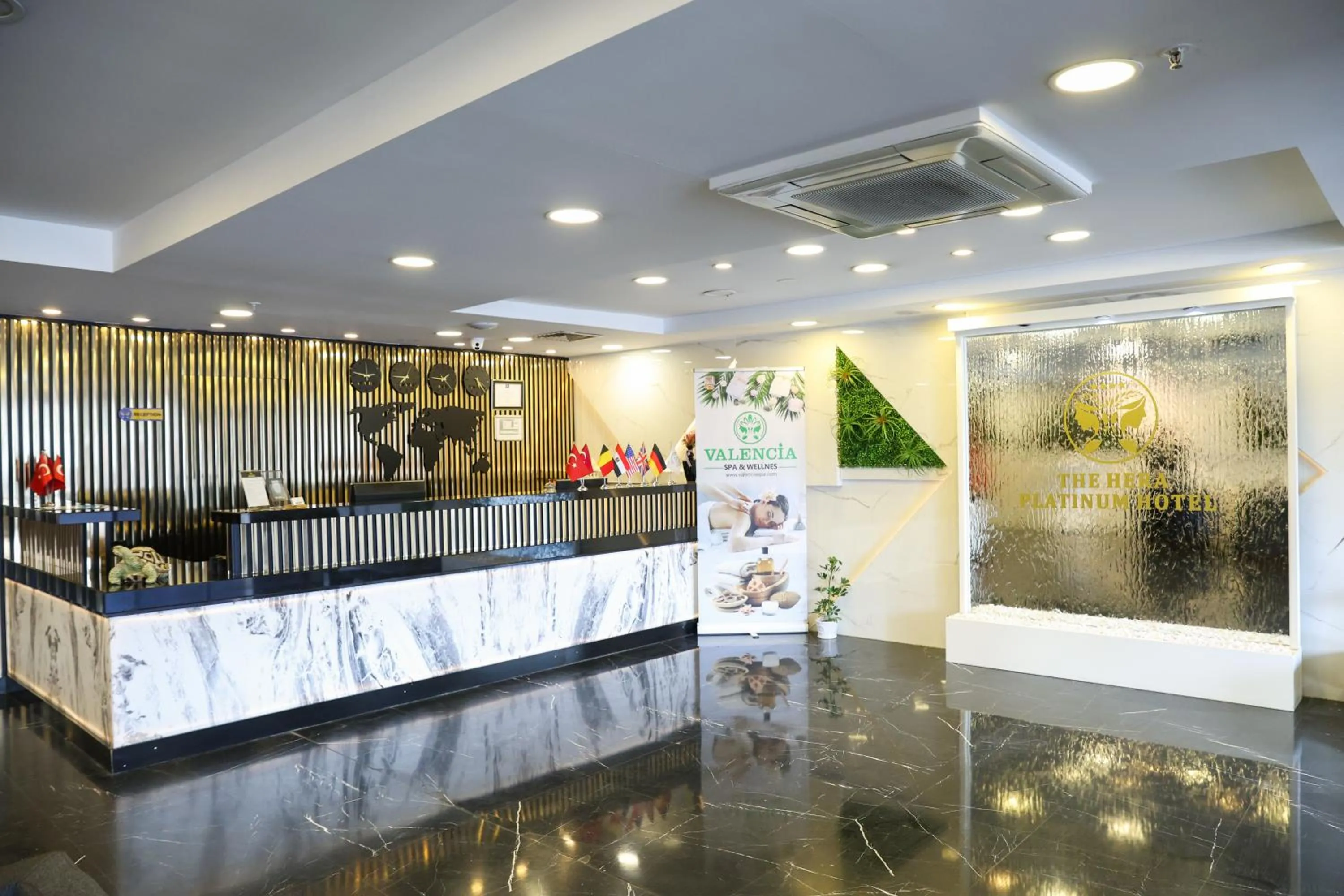 Lobby or reception in The Hera Platinum Hotel