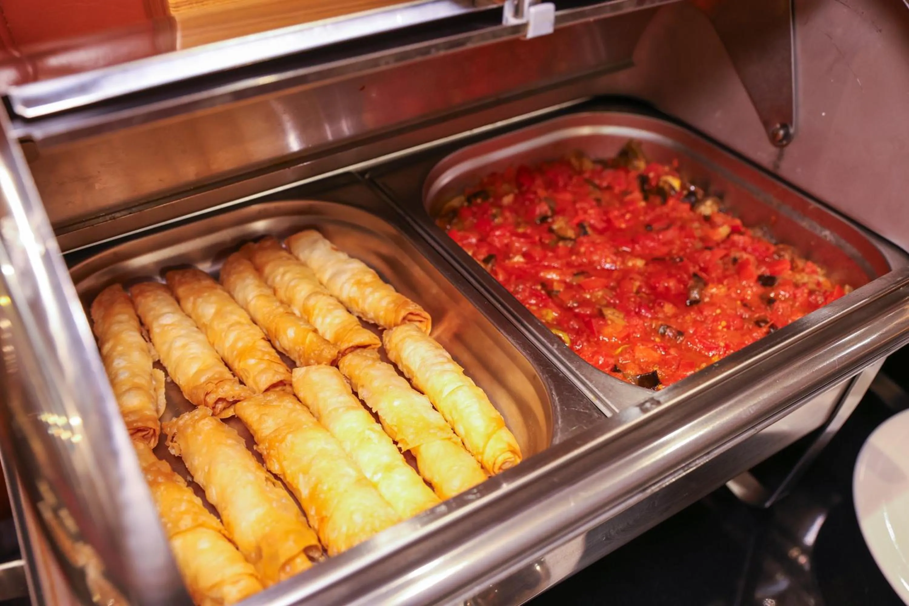 Breakfast in The Hera Platinum Hotel