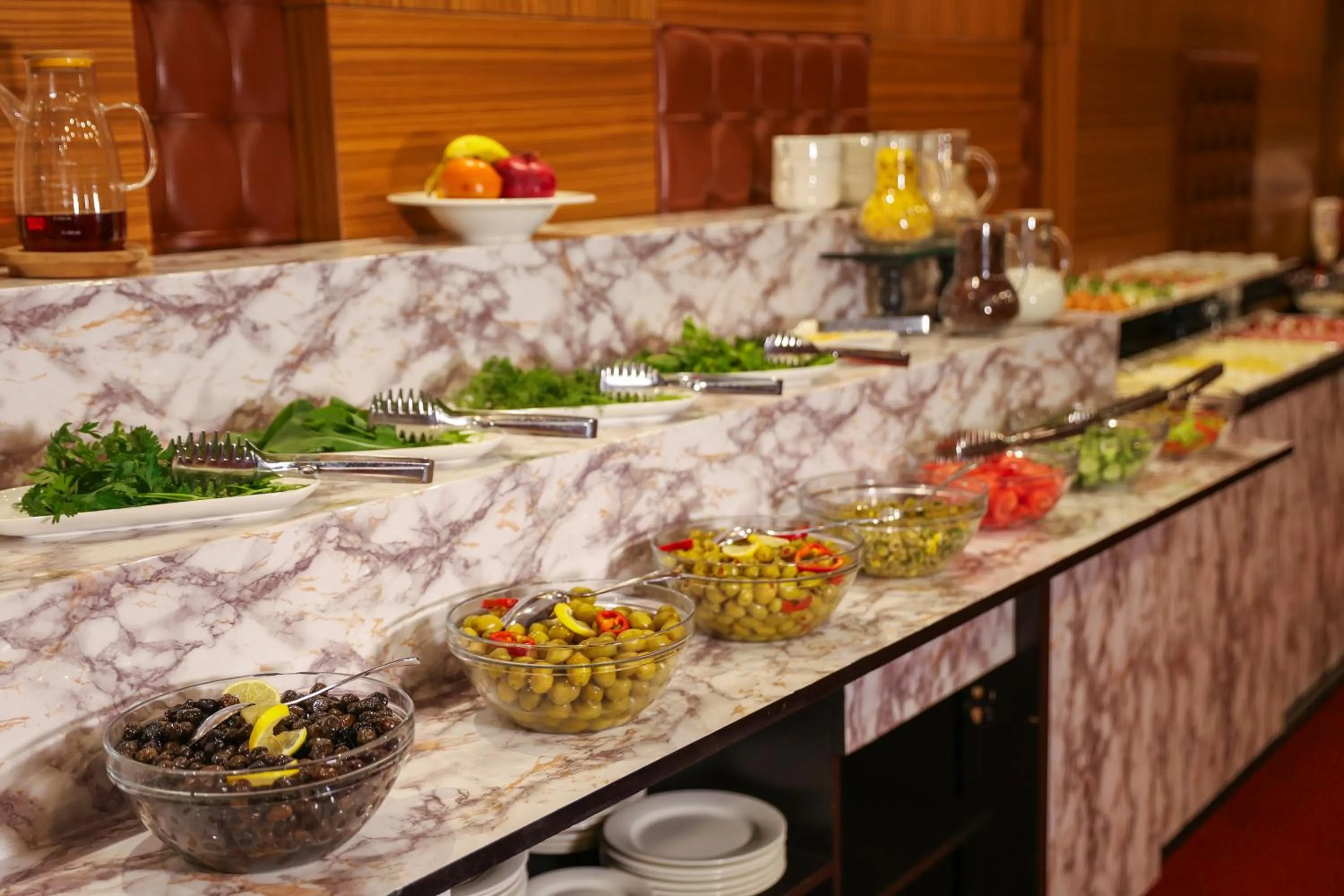 Breakfast in The Hera Platinum Hotel