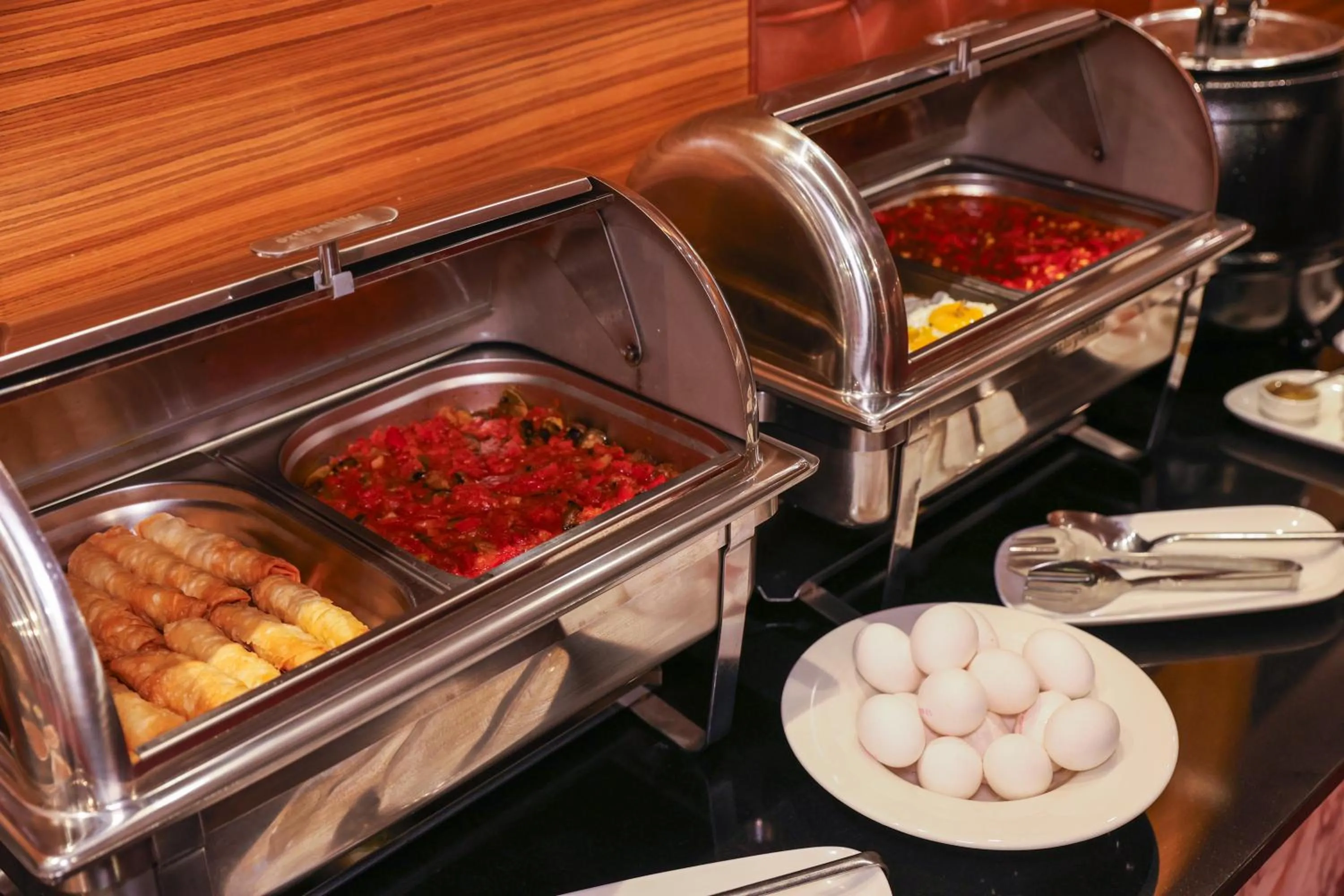 Breakfast in The Hera Platinum Hotel