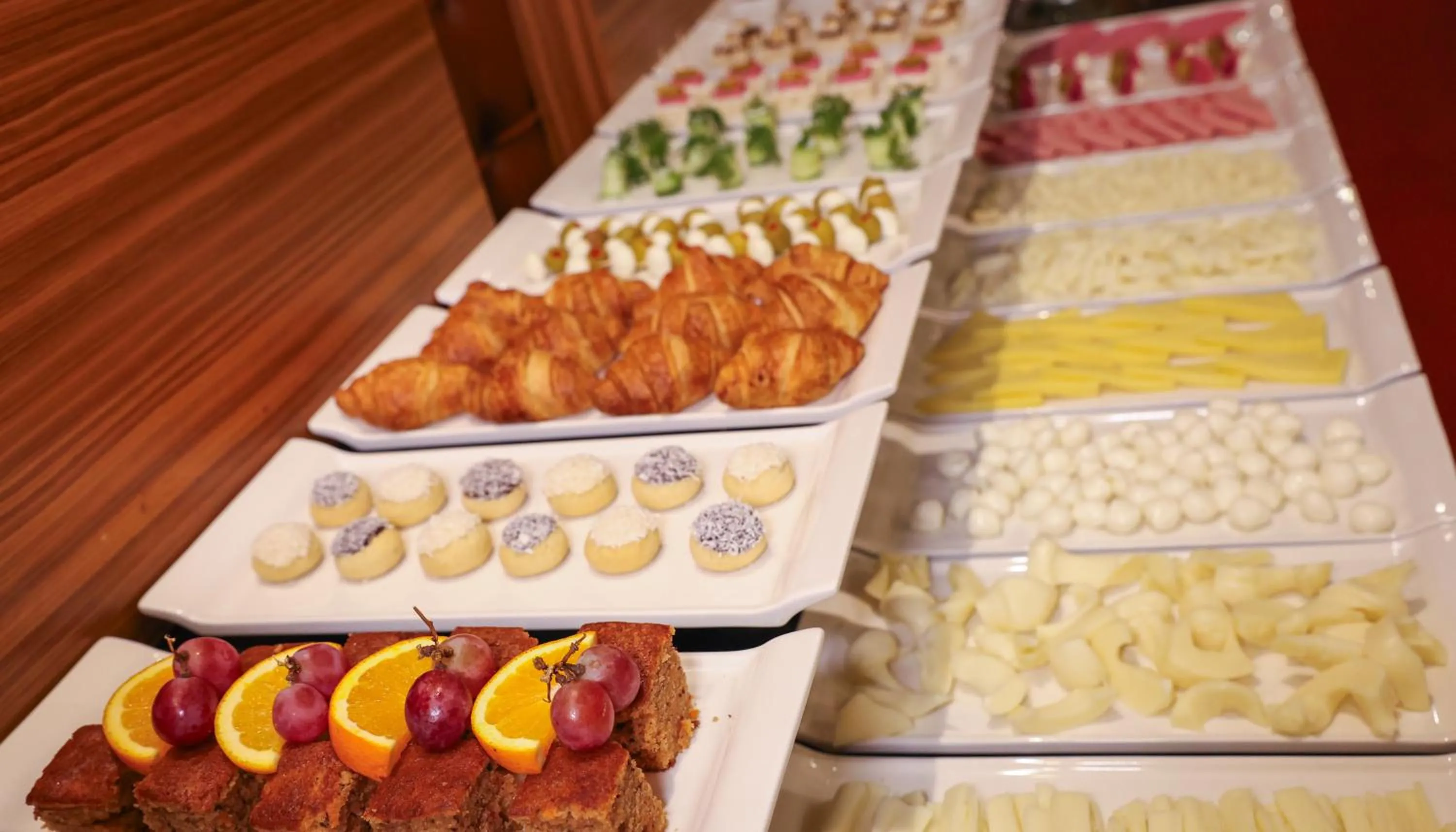 Breakfast in The Hera Platinum Hotel