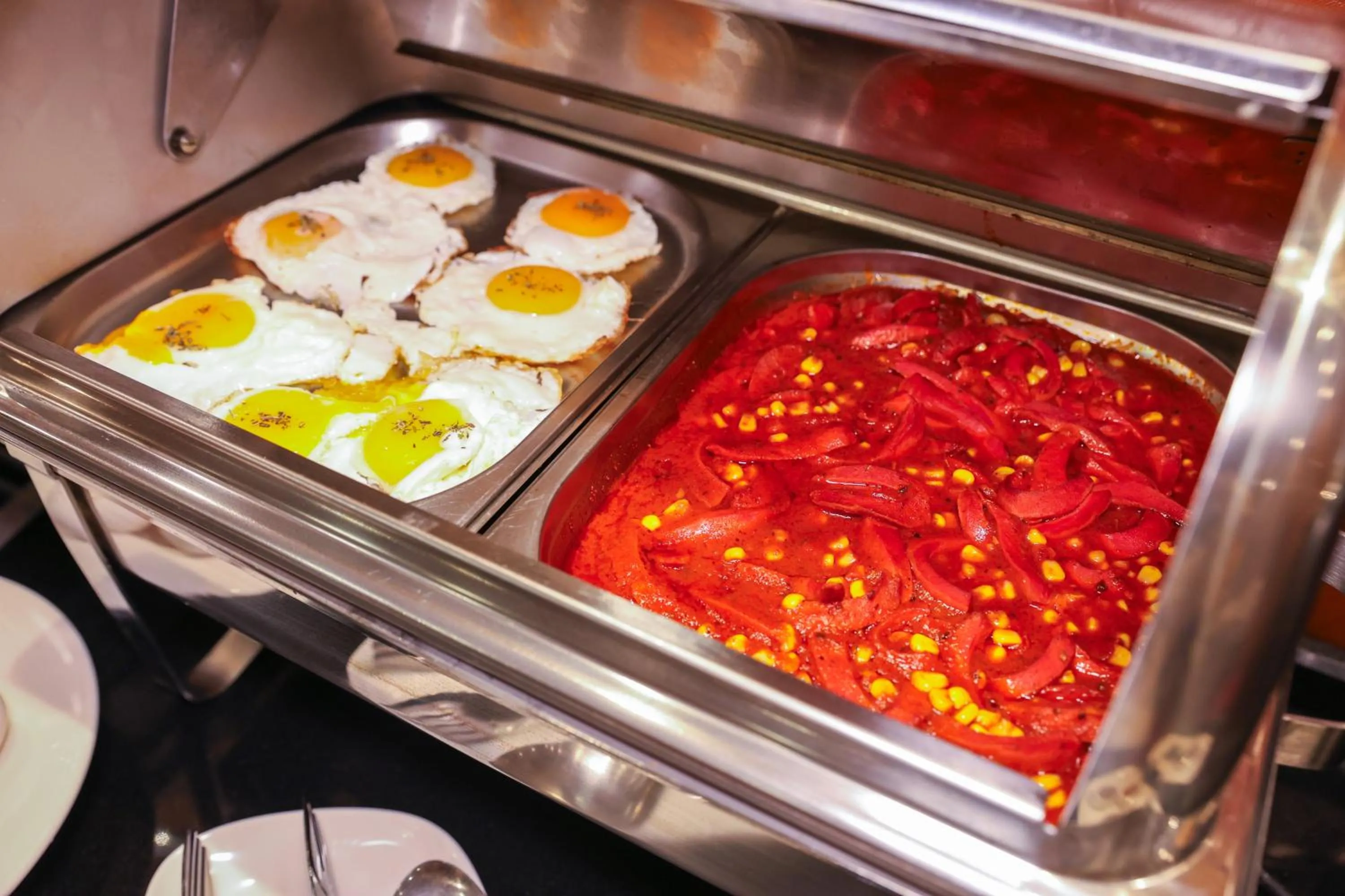 Breakfast in The Hera Platinum Hotel