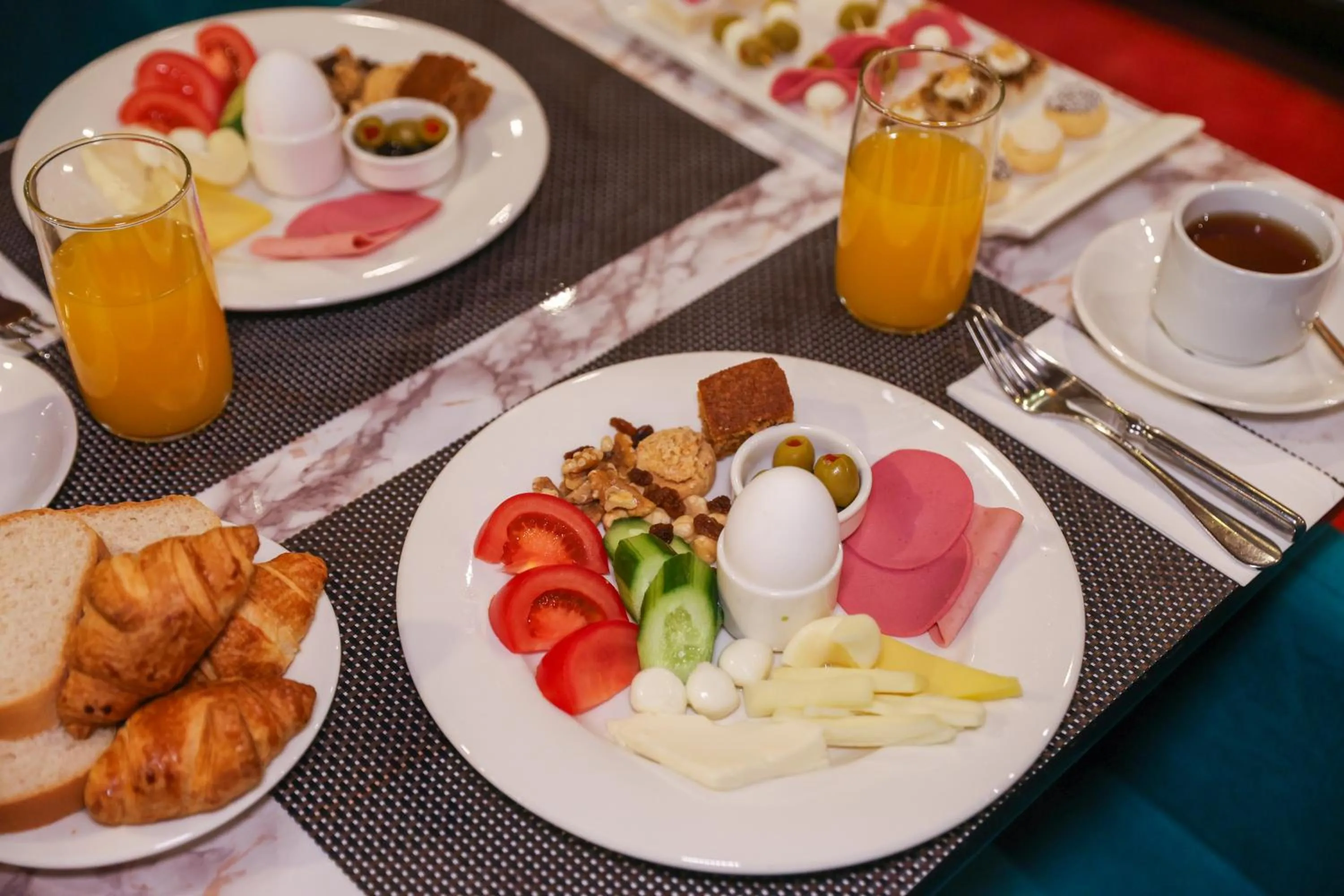 Breakfast in The Hera Platinum Hotel