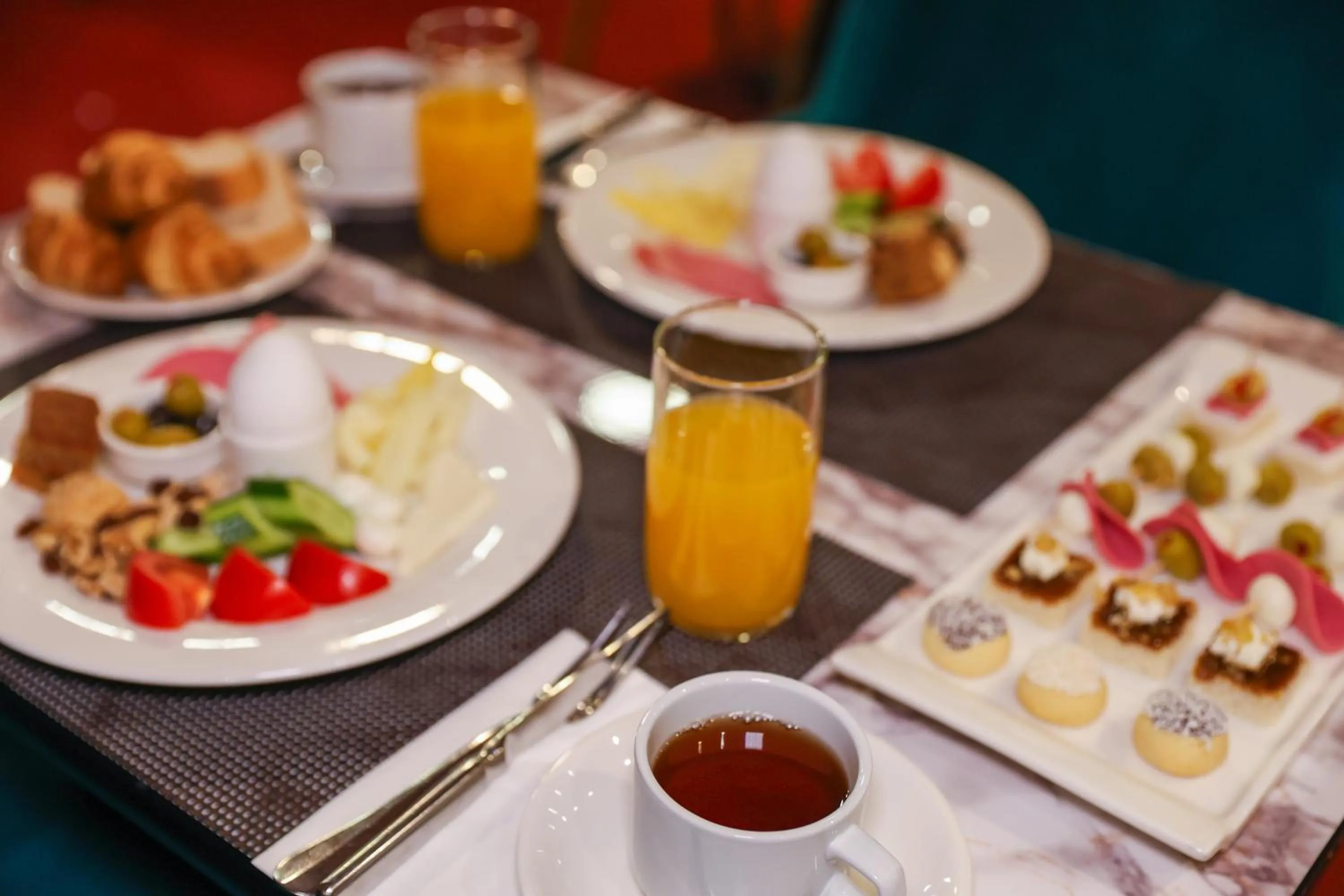 Breakfast in The Hera Platinum Hotel