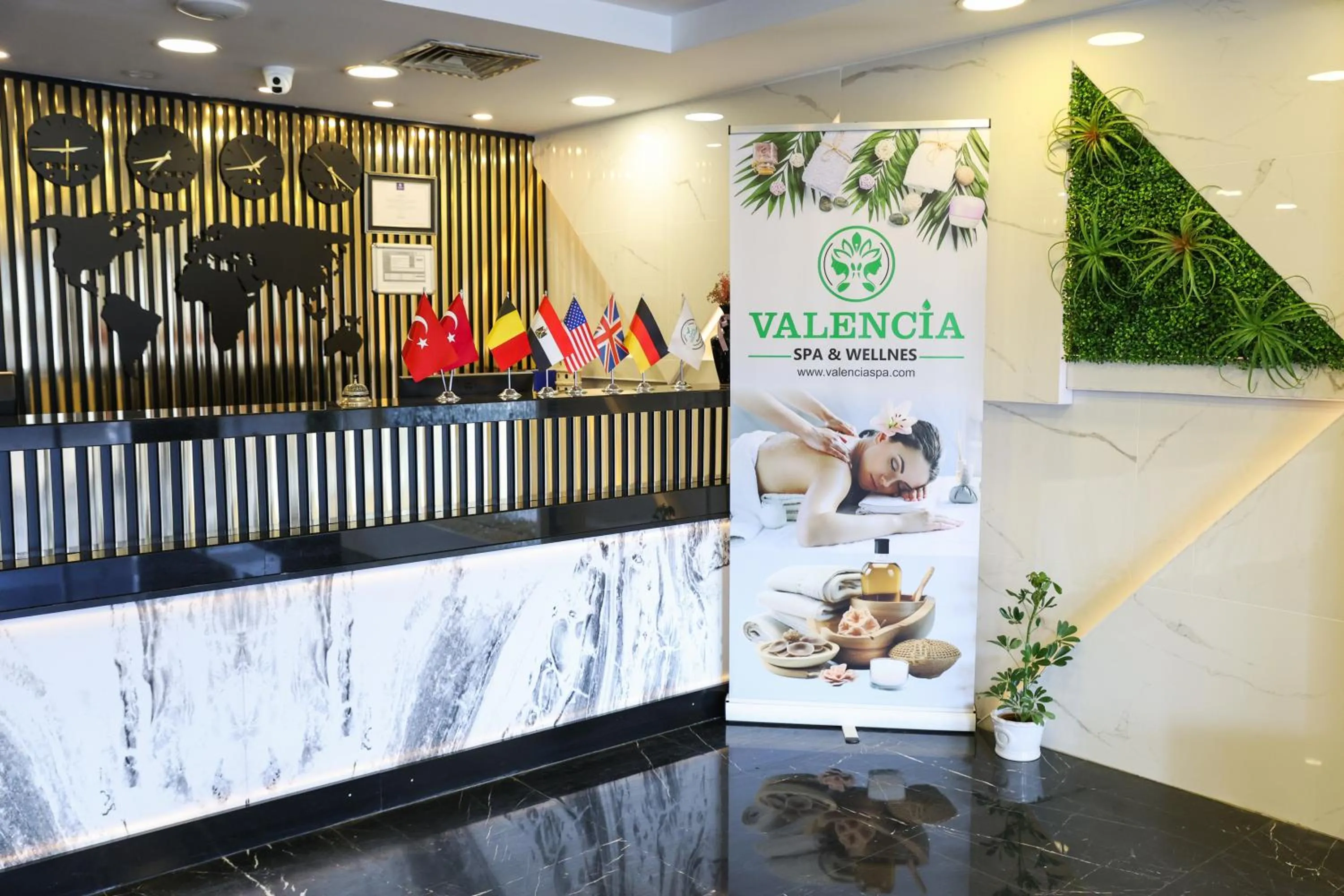 Lobby or reception in The Hera Platinum Hotel