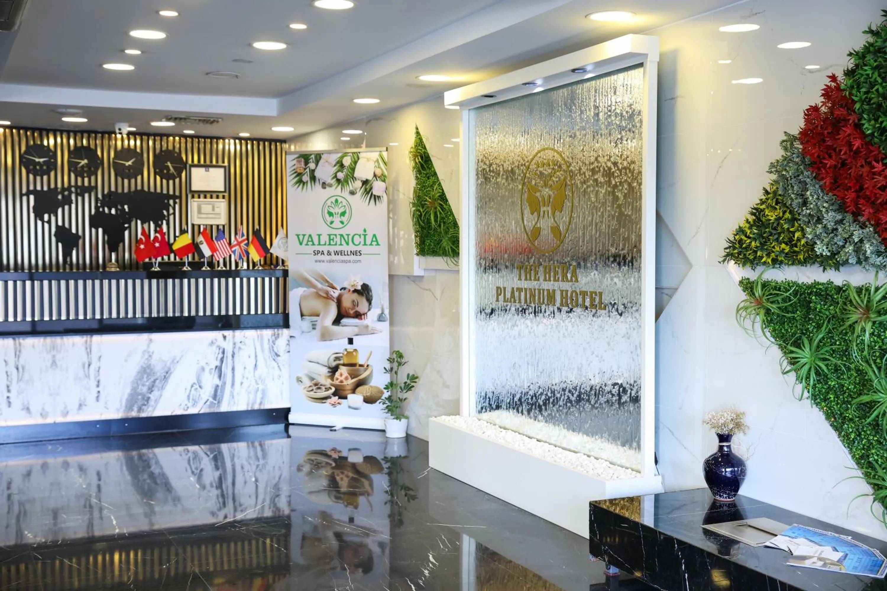 Logo/Certificate/Sign in The Hera Platinum Hotel