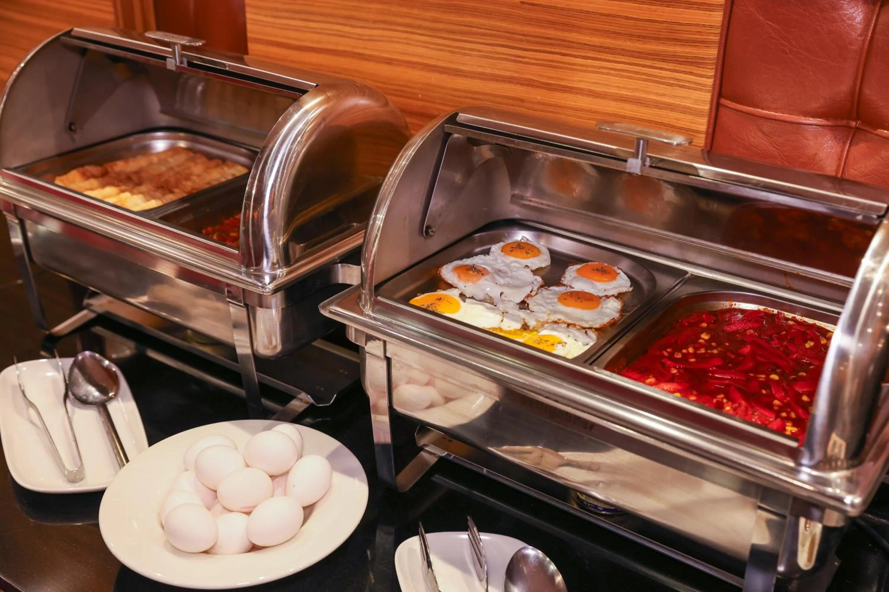 Breakfast in The Hera Platinum Hotel