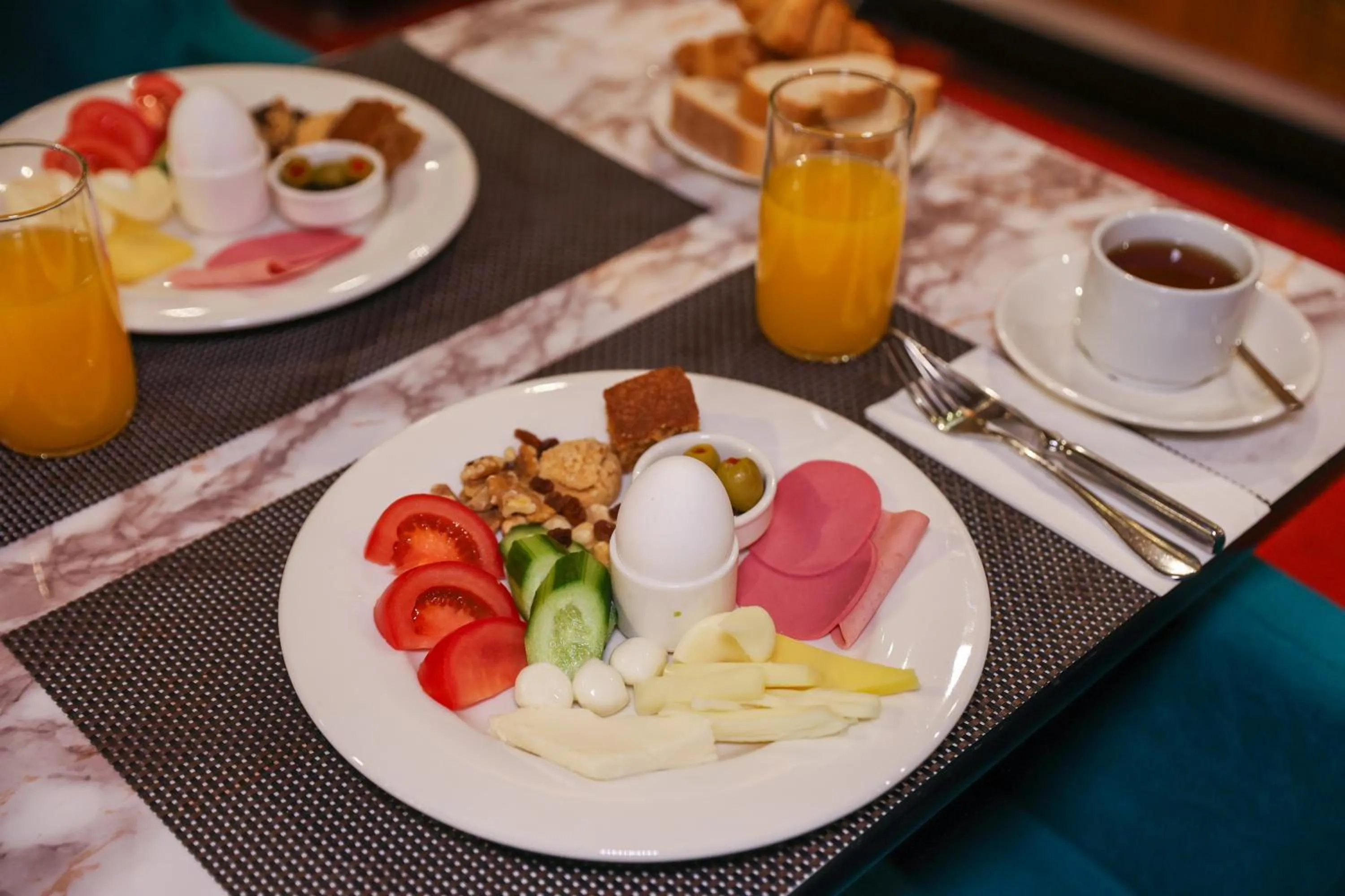 Breakfast in The Hera Platinum Hotel