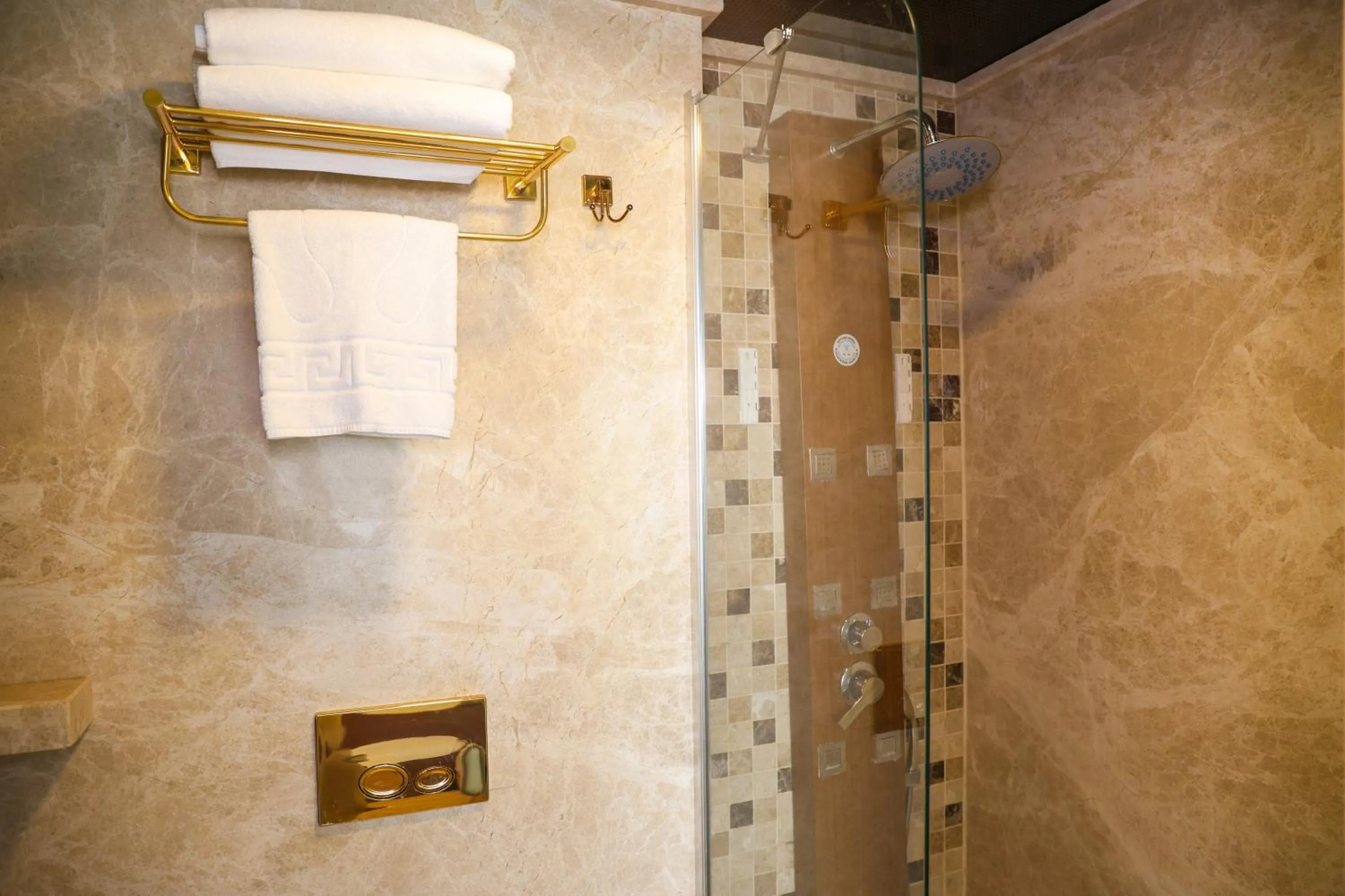 Bathroom in The Hera Platinum Hotel