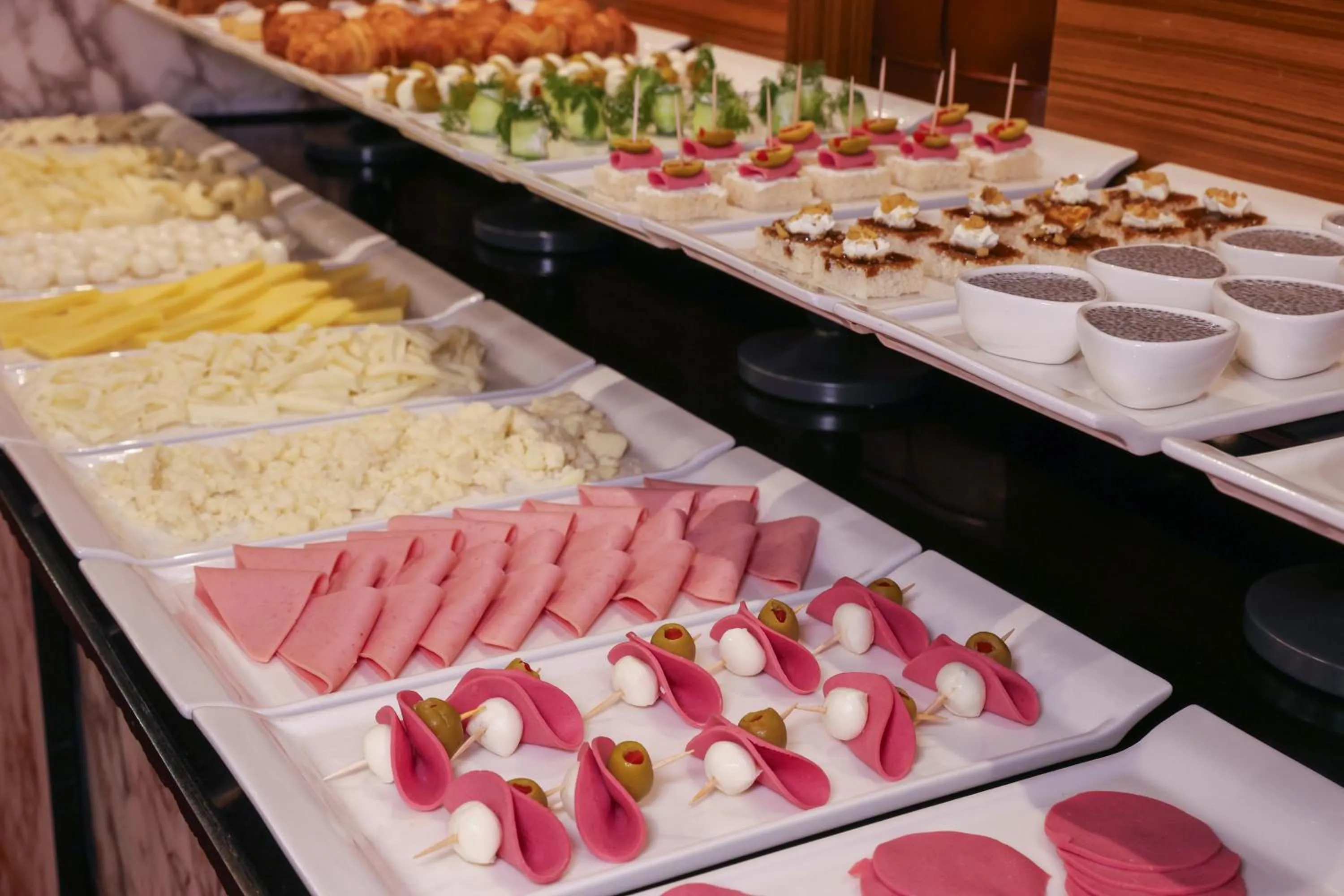 Breakfast in The Hera Platinum Hotel