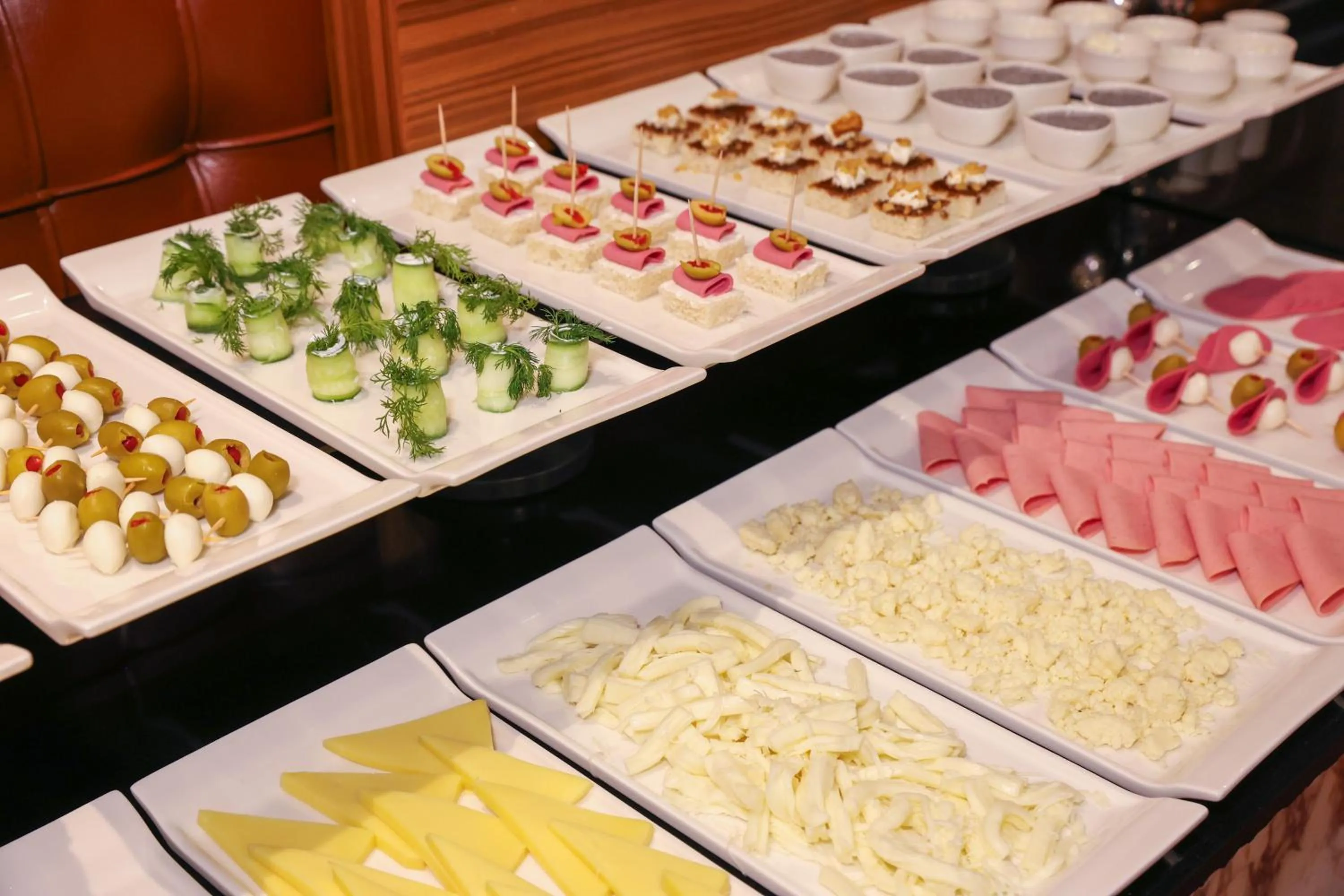 Breakfast in The Hera Platinum Hotel