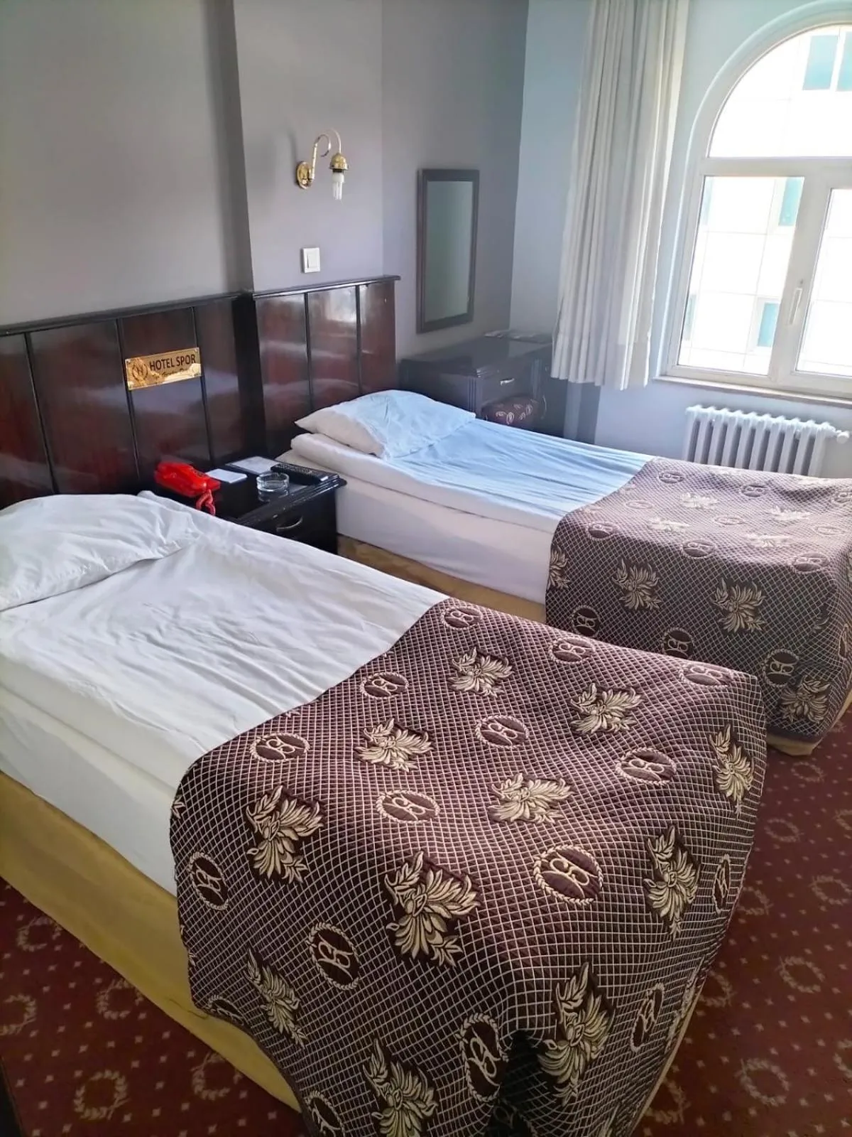 Bed in SPOR HOTEL