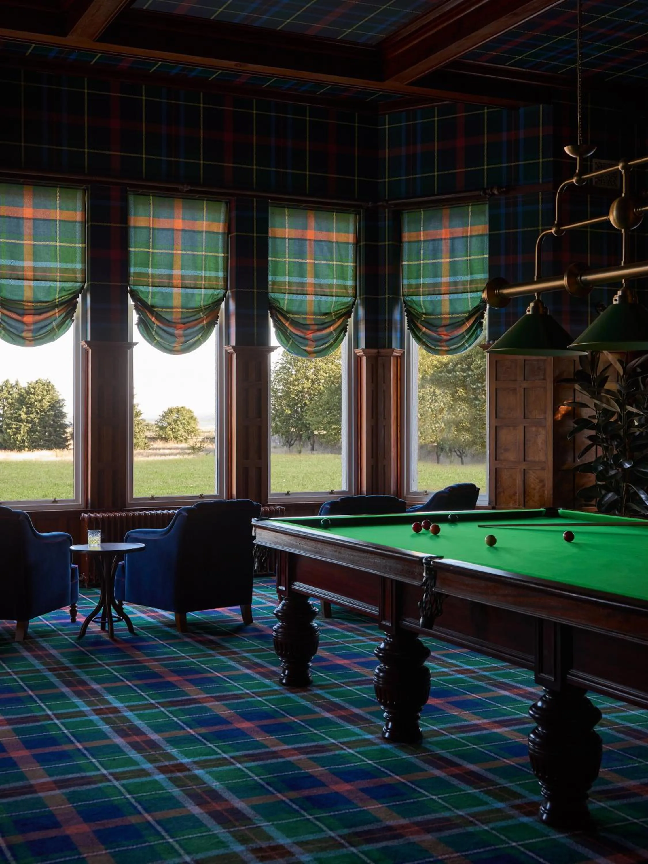 Billiard in Dornoch Station