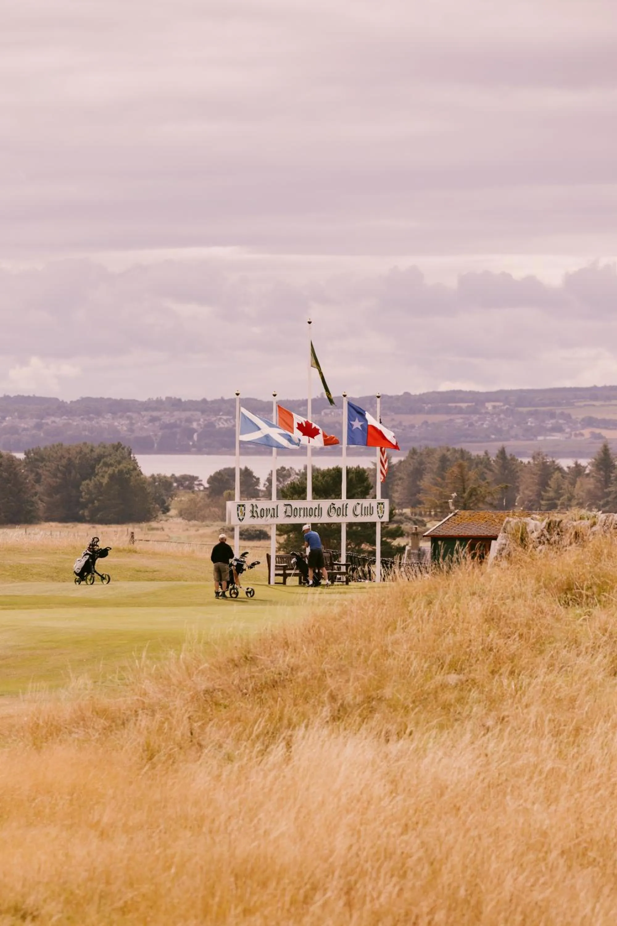 Golfcourse in Dornoch Station