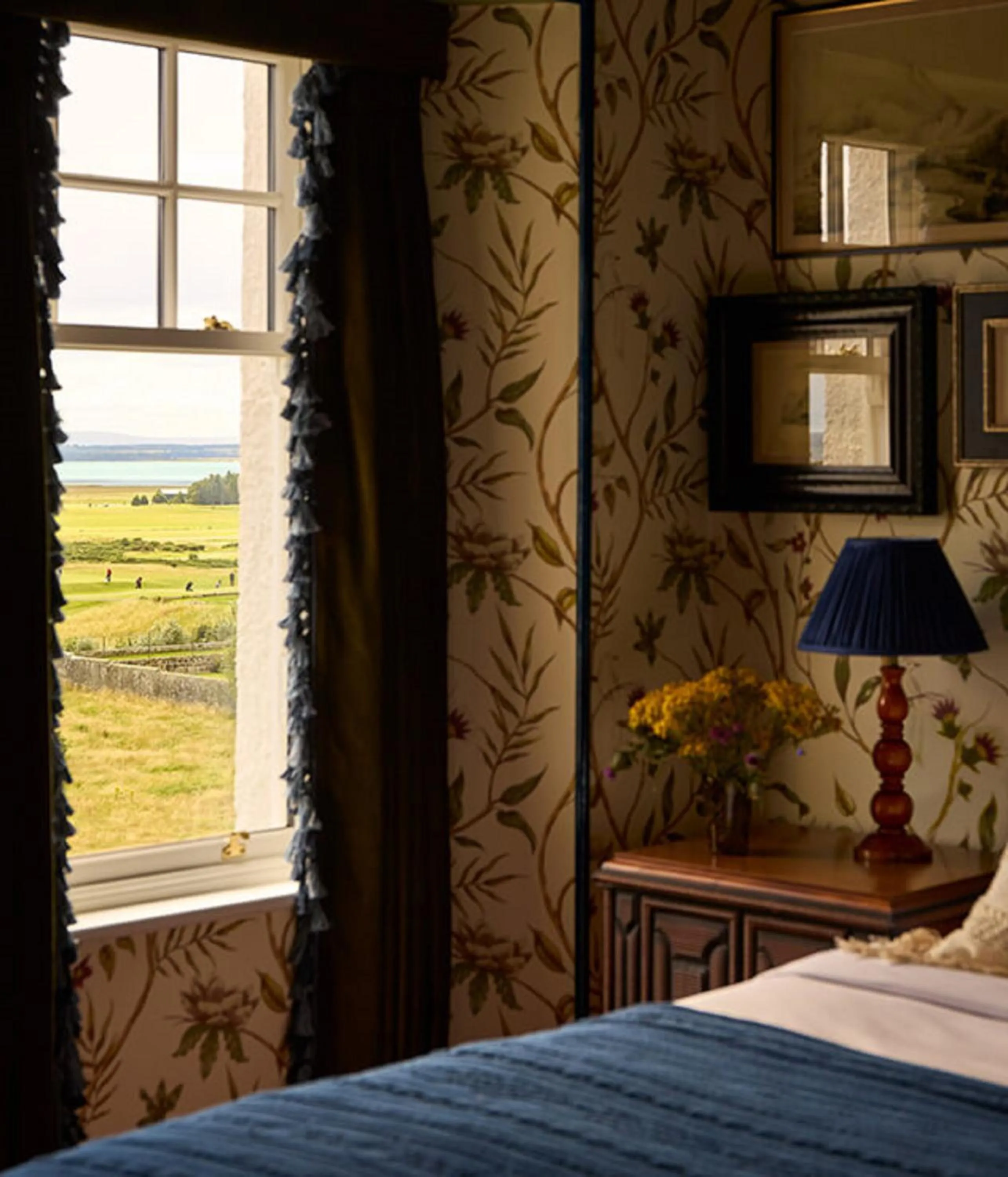 Natural landscape, Bed in Dornoch Station