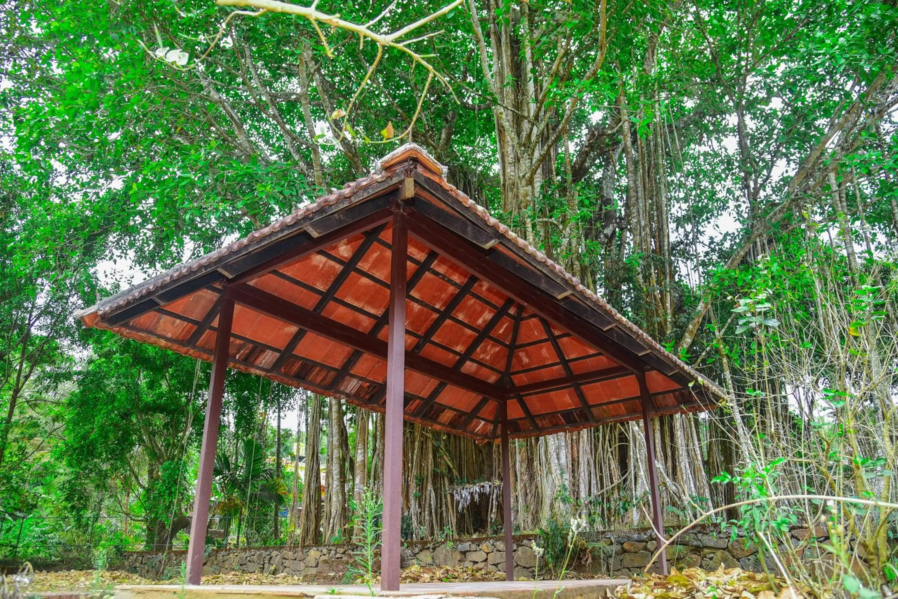 Seating area in Clover Holiday Village