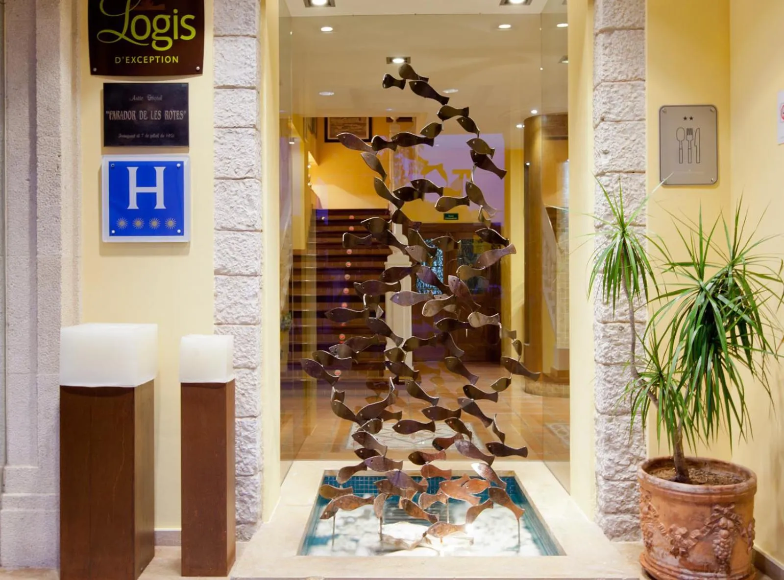 Lobby or reception in Hotel MR Les Rotes