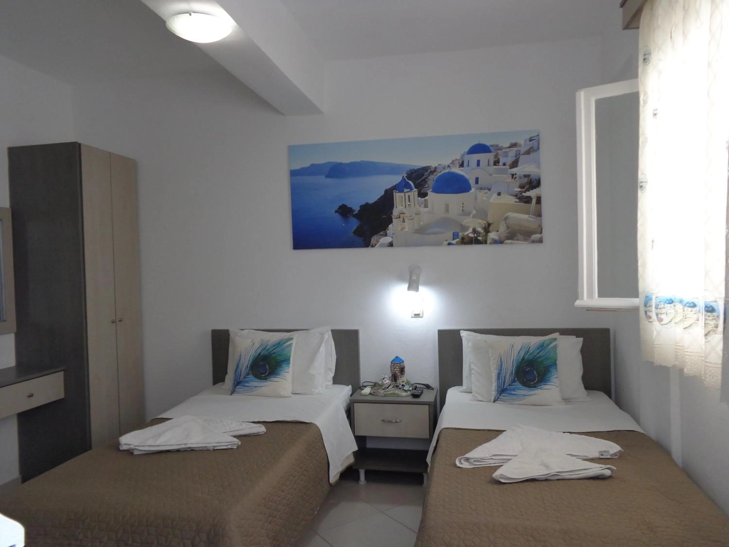 Bed in Honeymoon Beach Studios