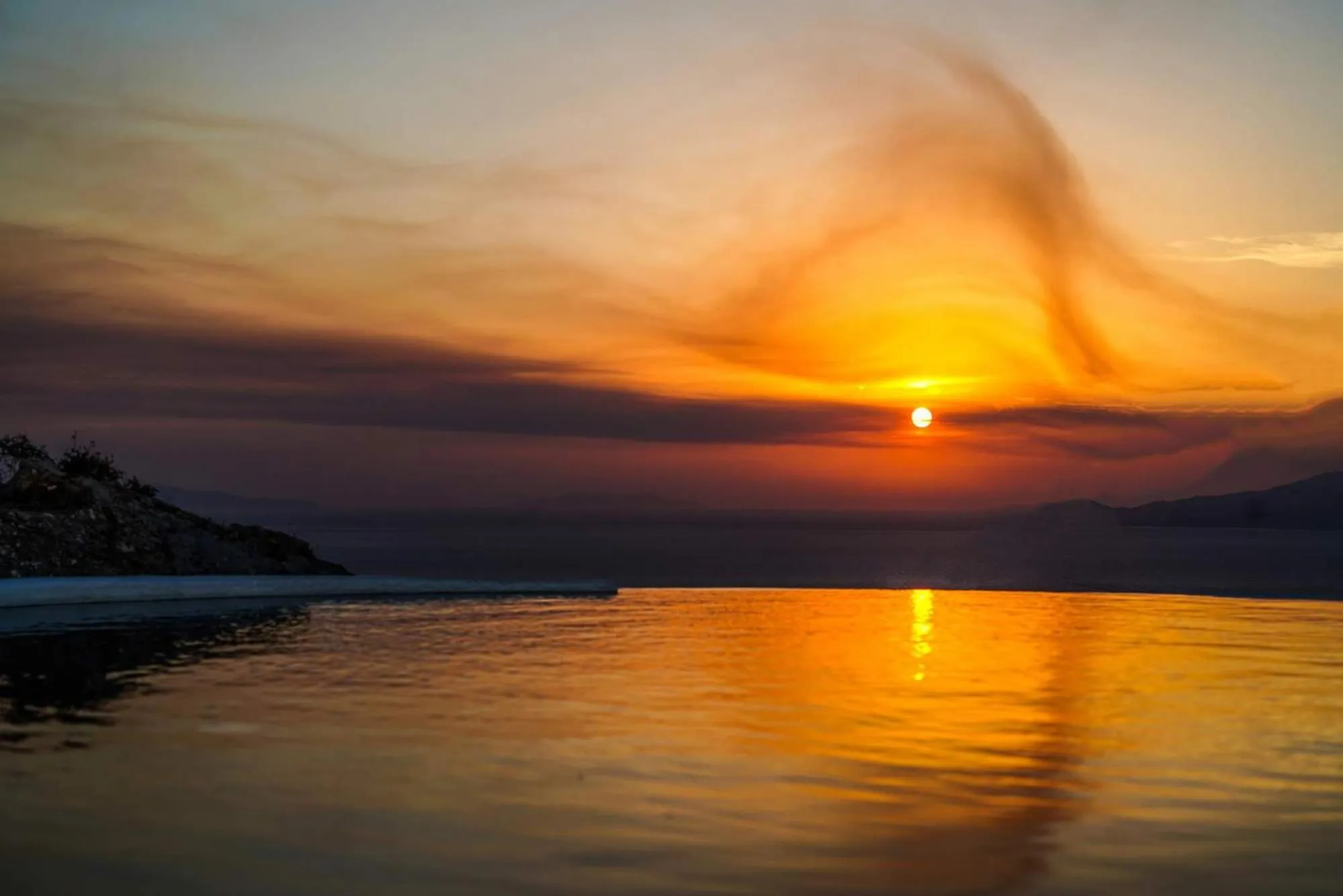 Sea view in Mykonos High Villa
