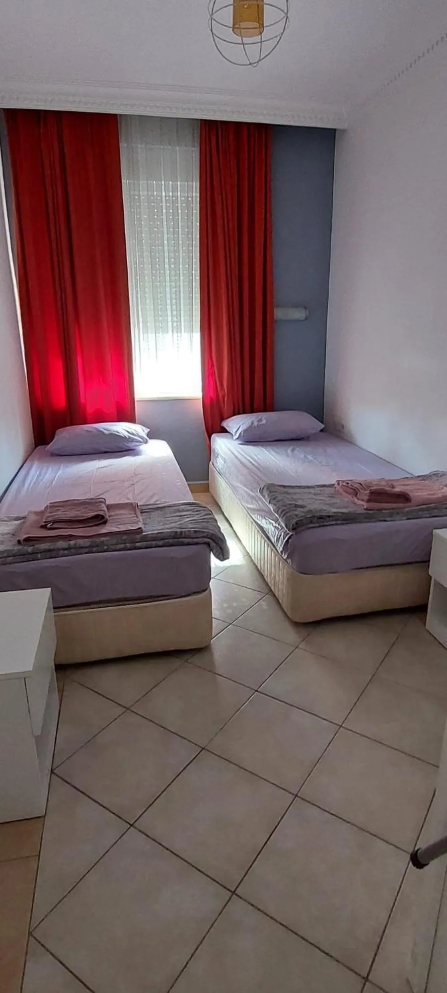 Bed in İrem Greenside Apart